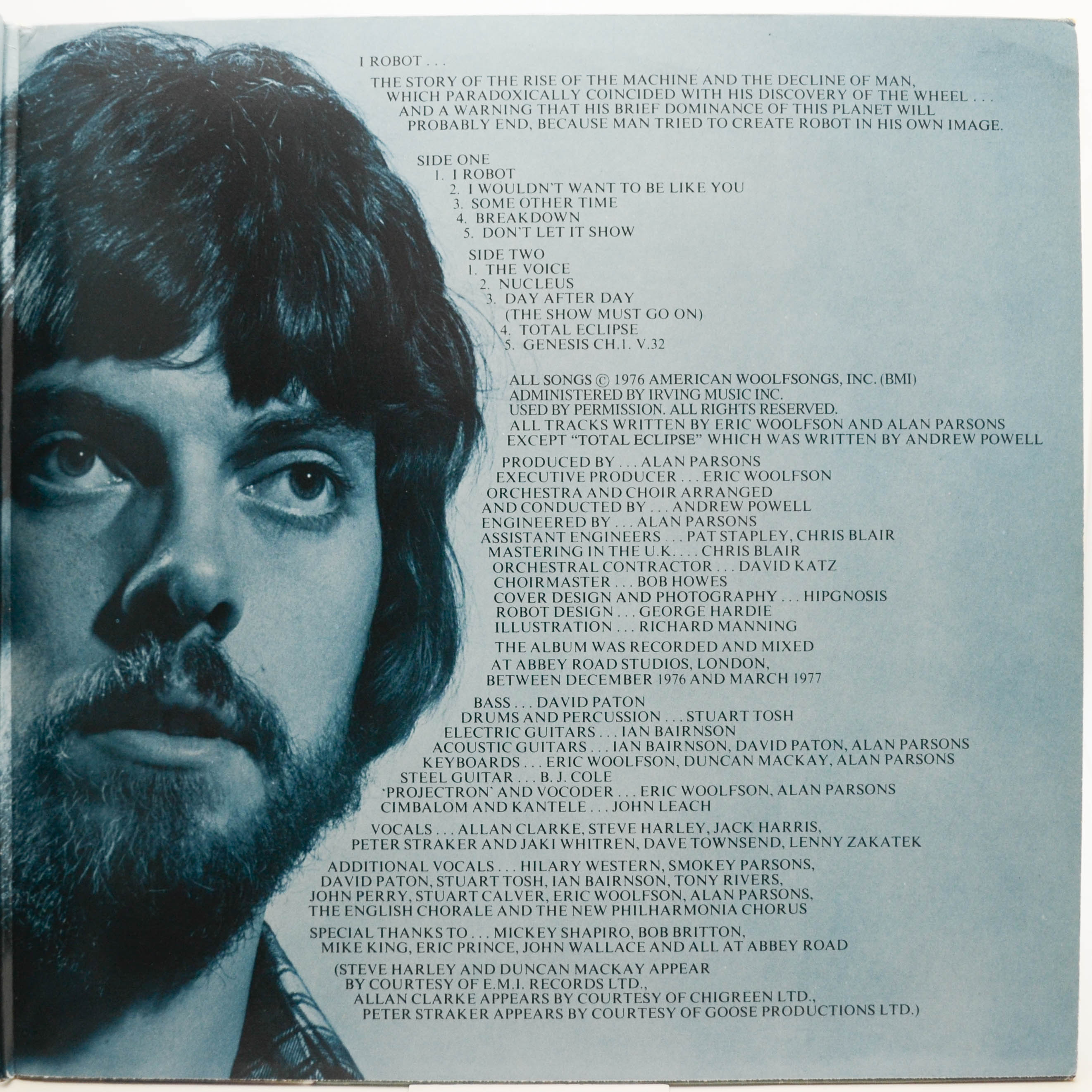 Alan Parsons Project — I Robot, 1977