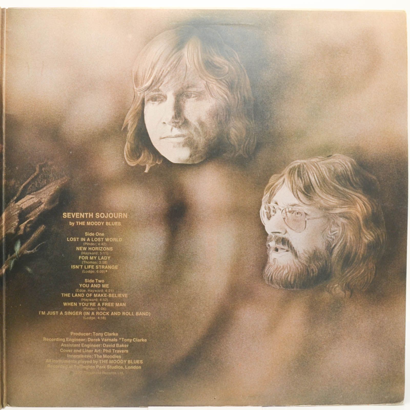 Moody Blues — Seventh Sojourn (1-st, UK), 1972