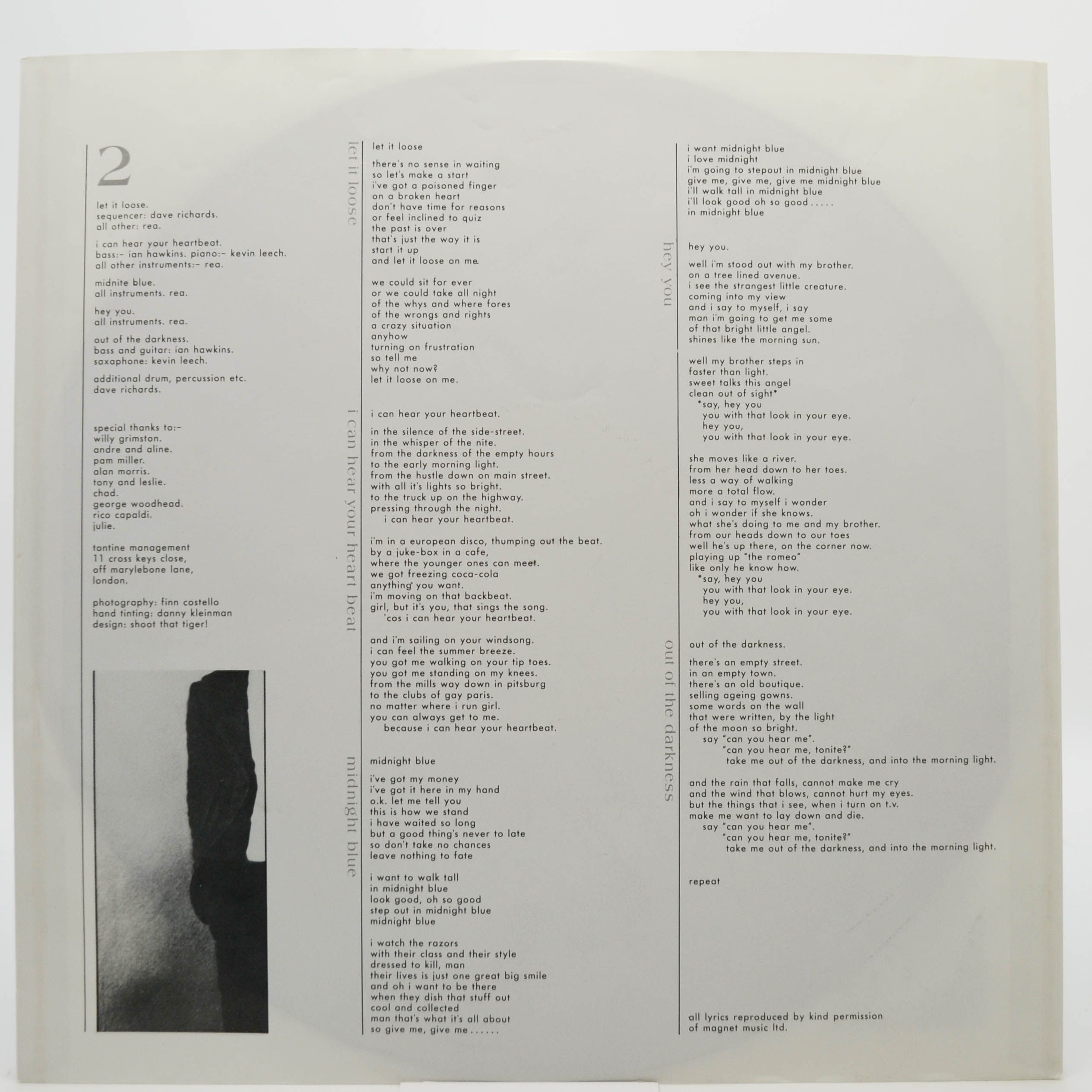 Chris Rea — Water Sign, 1983