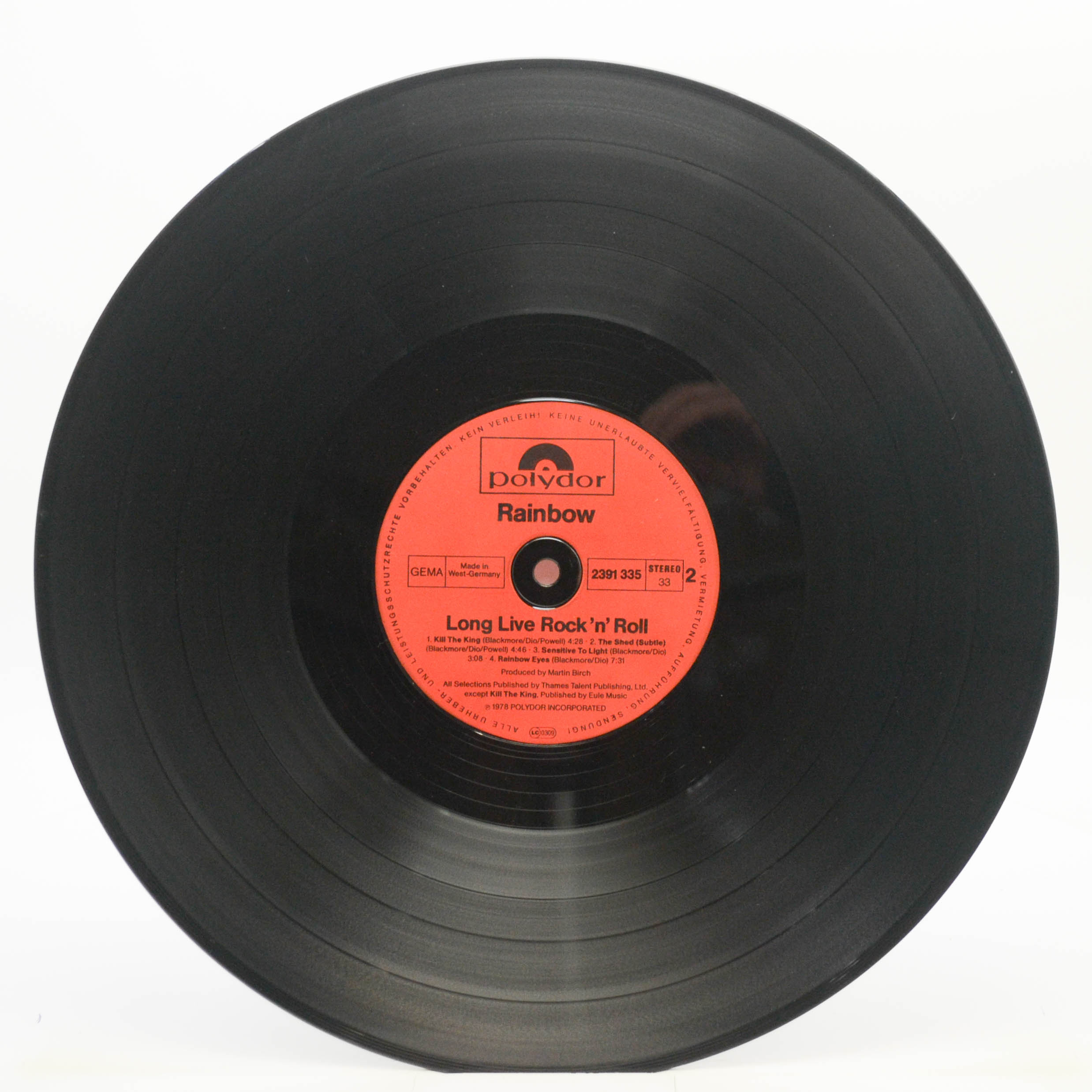 Виниловая пластинка Rainbow — Long Live Rock 'N' Roll, 1978