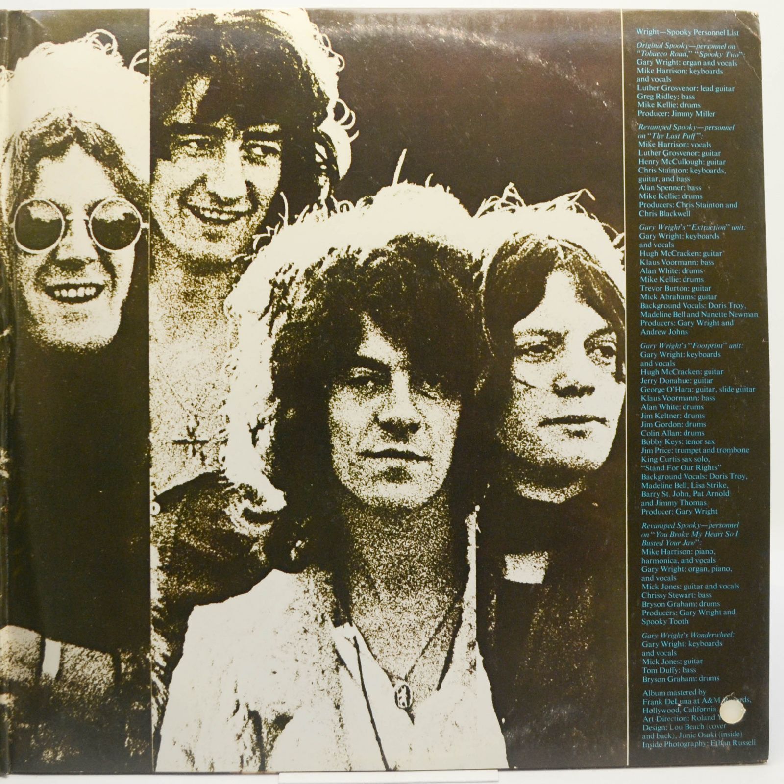 Gary Wright - Spooky Tooth — That Was Only Yesterday (2LP), 1973