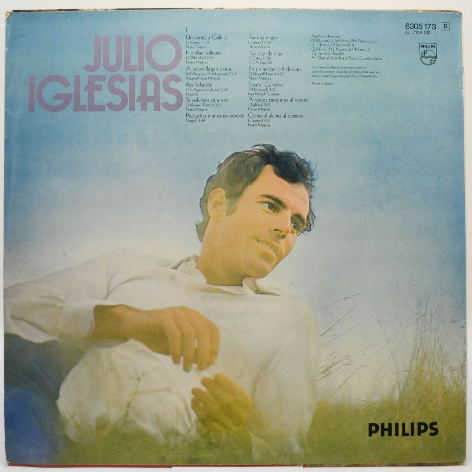 Julio Iglesias — Un Canto A Galicia, 1972