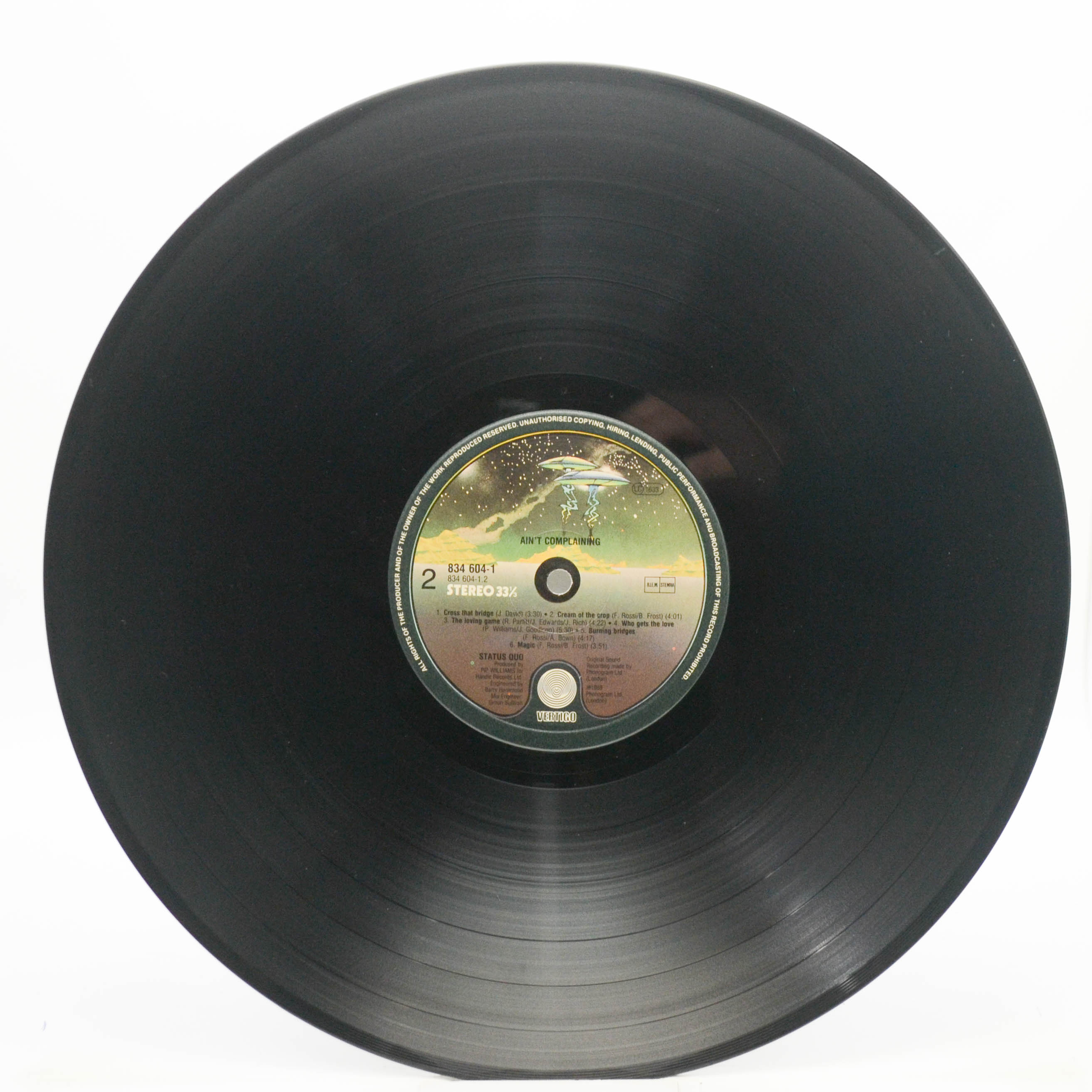 Status Quo — Ain't Complaining, 1988