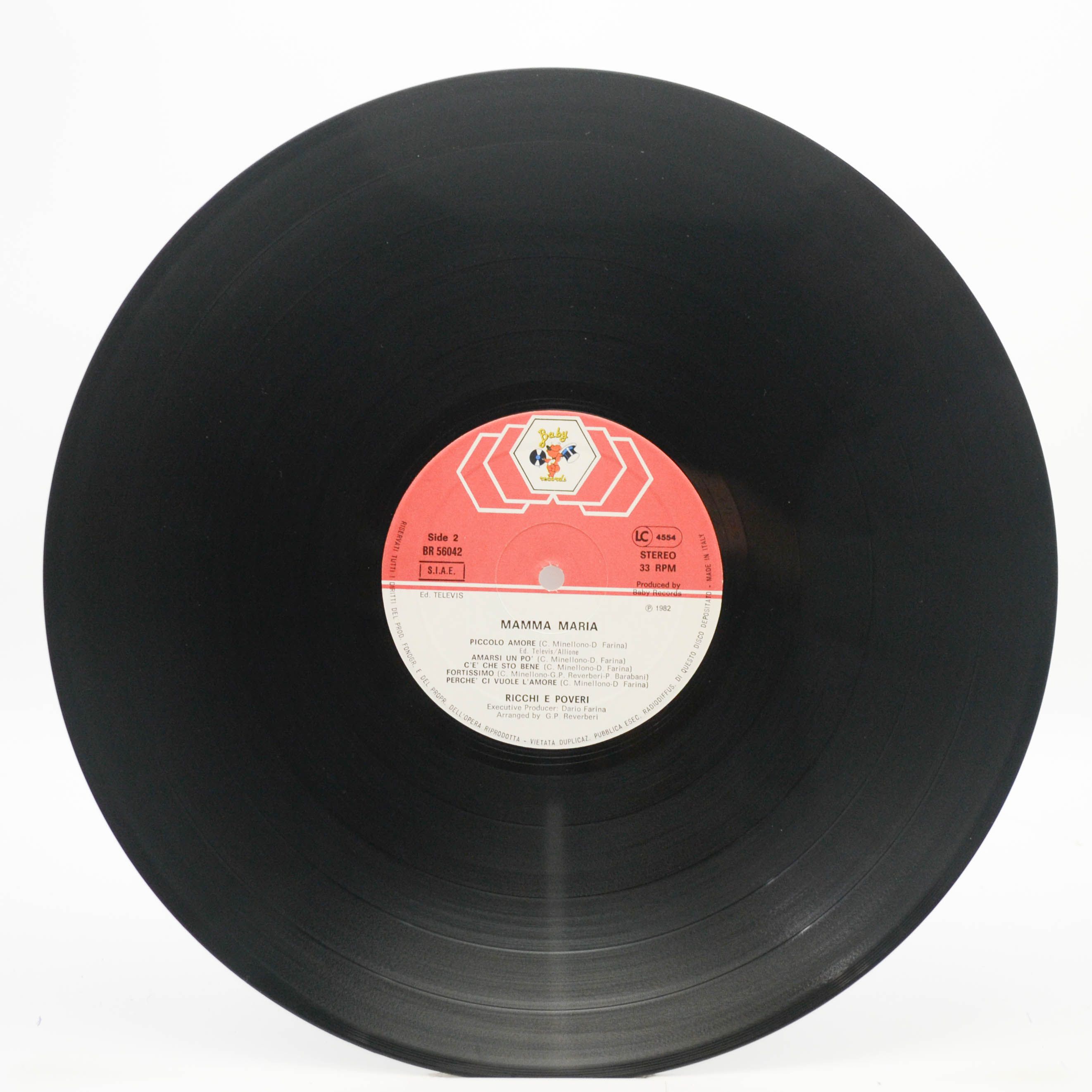 Ricchi & Poveri — Mamma Maria (Italy), 1982