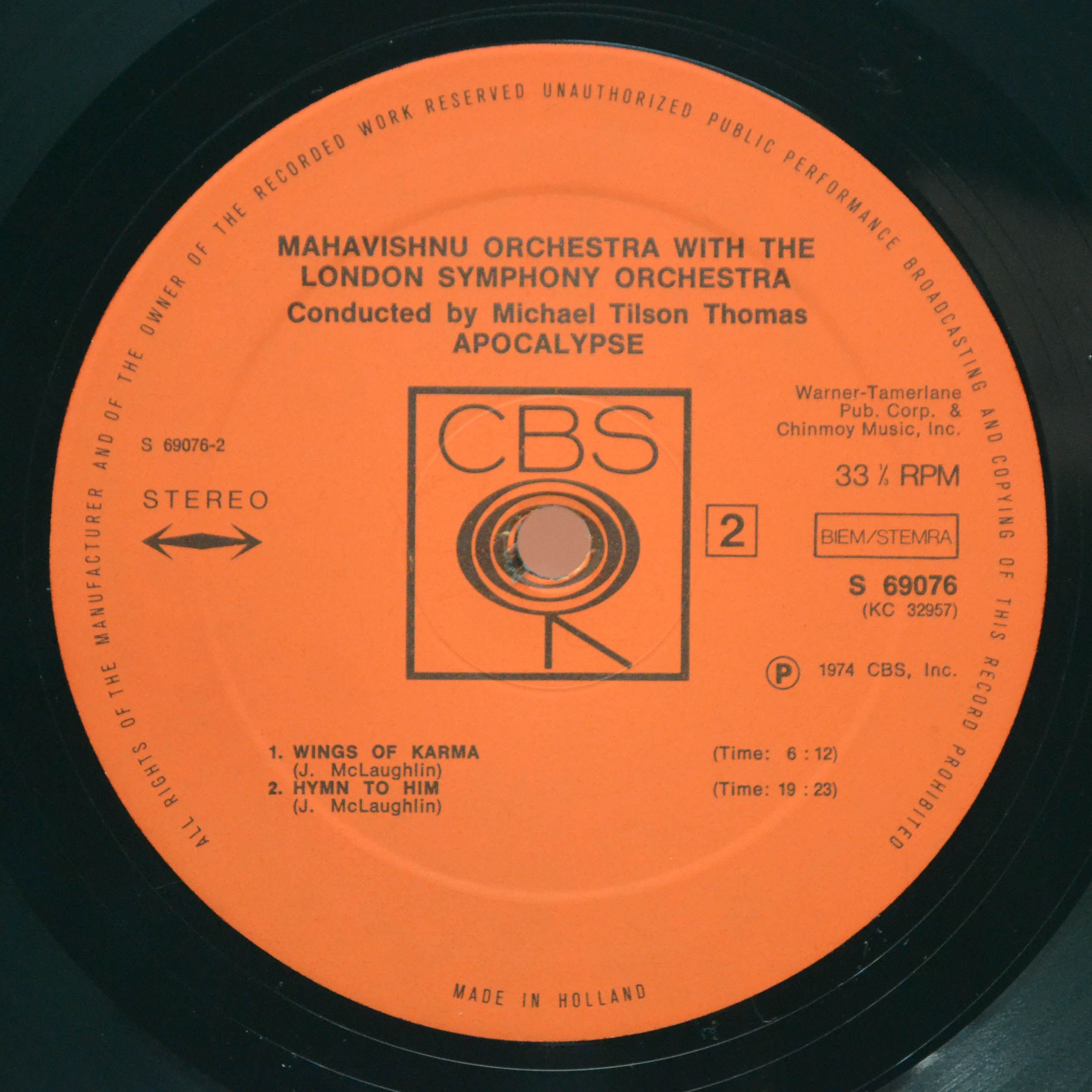 Mahavishnu Orchestra With The London Symphony Orchestra, Michael Tilson Thomas — Apocalypse, 1974