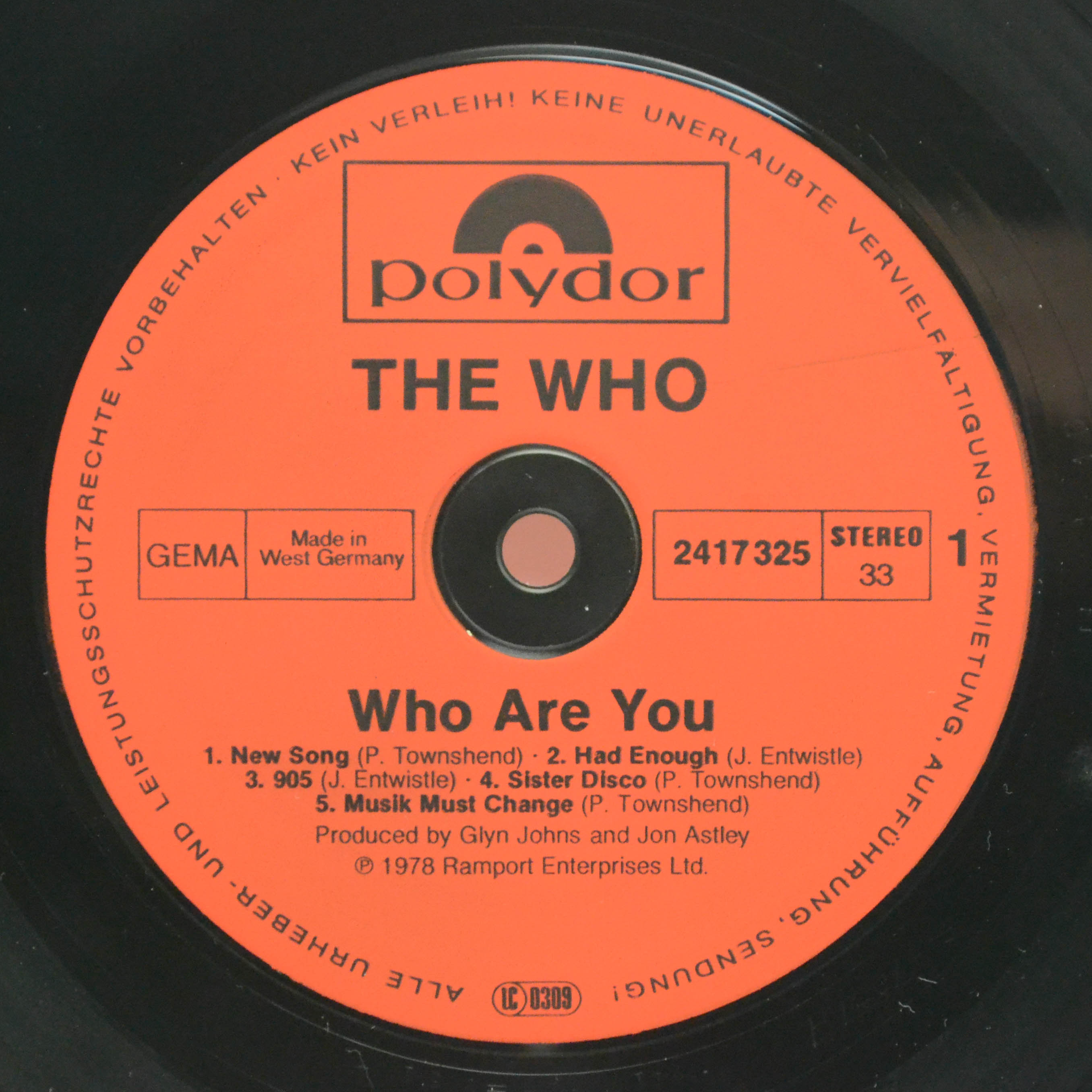 Who — Who Are You, 1978