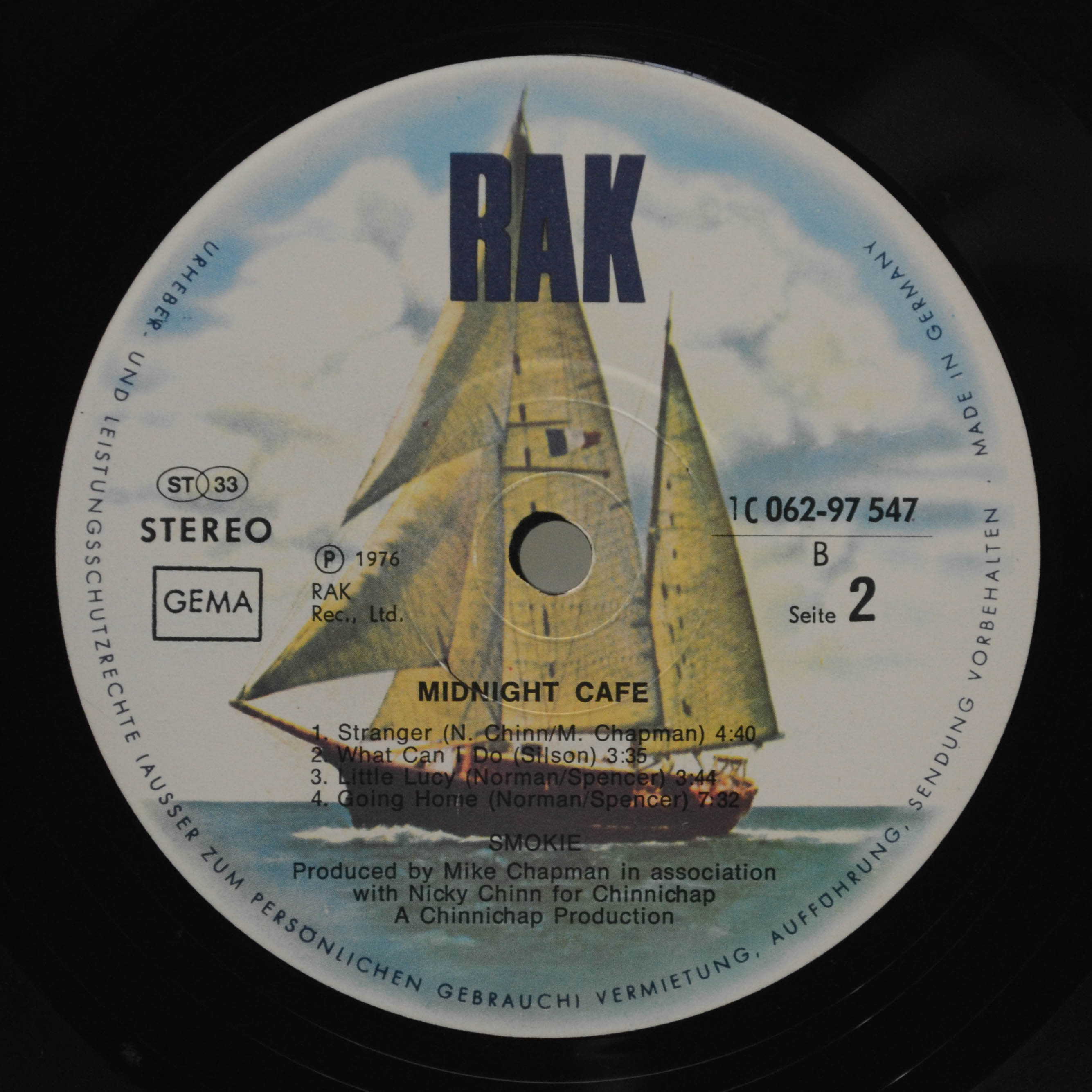 Smokie — Midnight Café, 1976