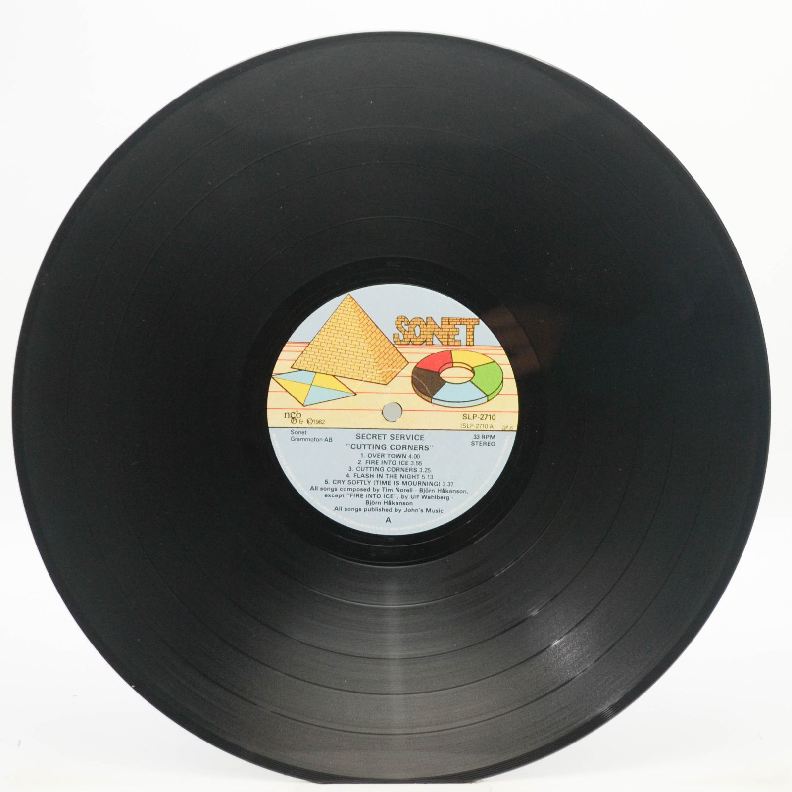 Secret Service — Cutting Corners (1-st, Sweden), 1982