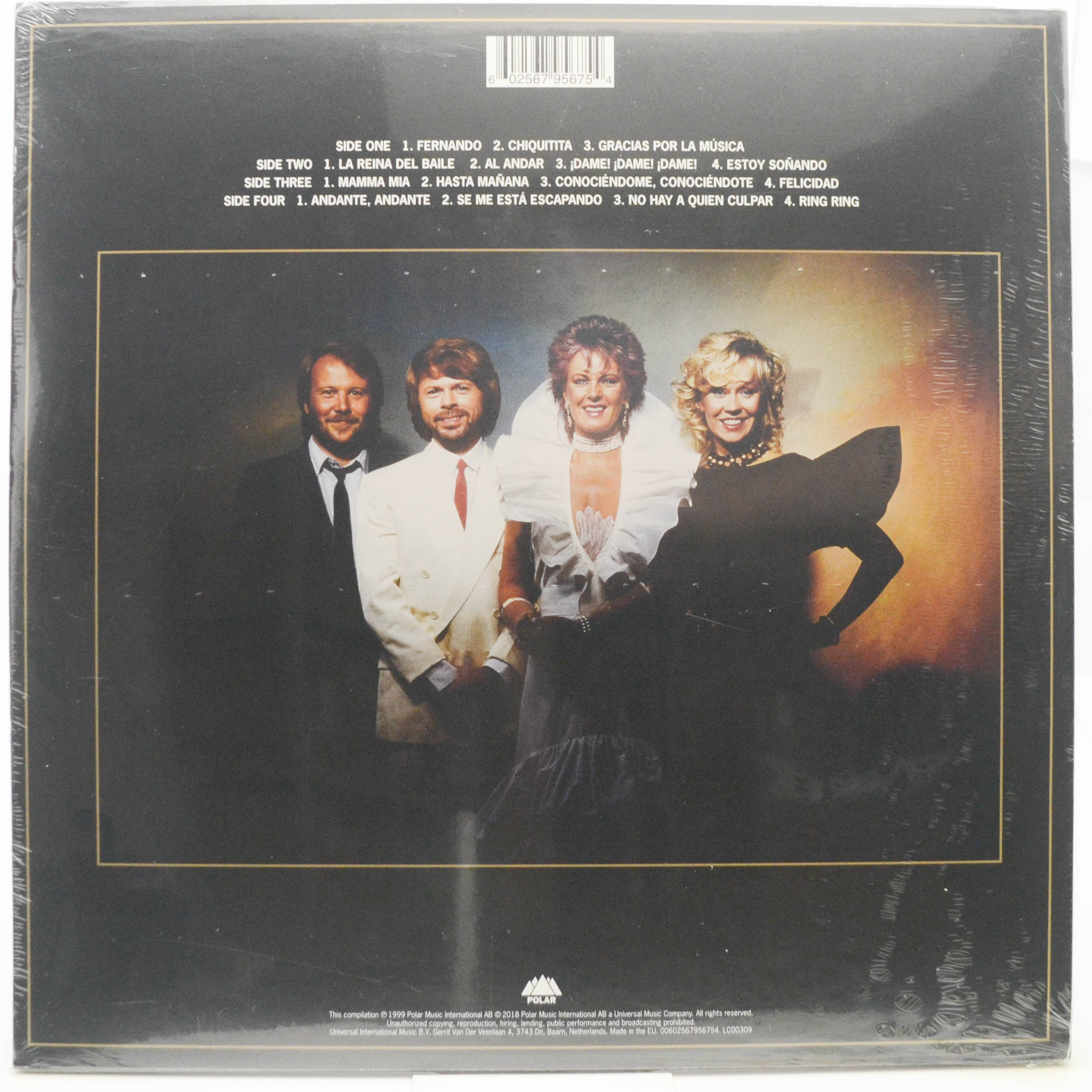Виниловая пластинка ABBA — Oro: Grandes Exitos (2LP), 1992