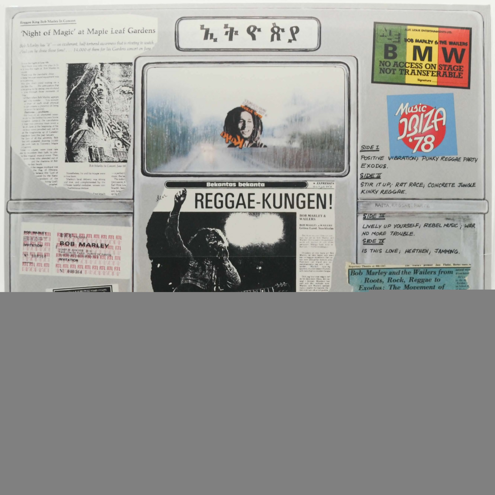 Bob Marley & The Wailers — Babylon By Bus (2LP), 1978