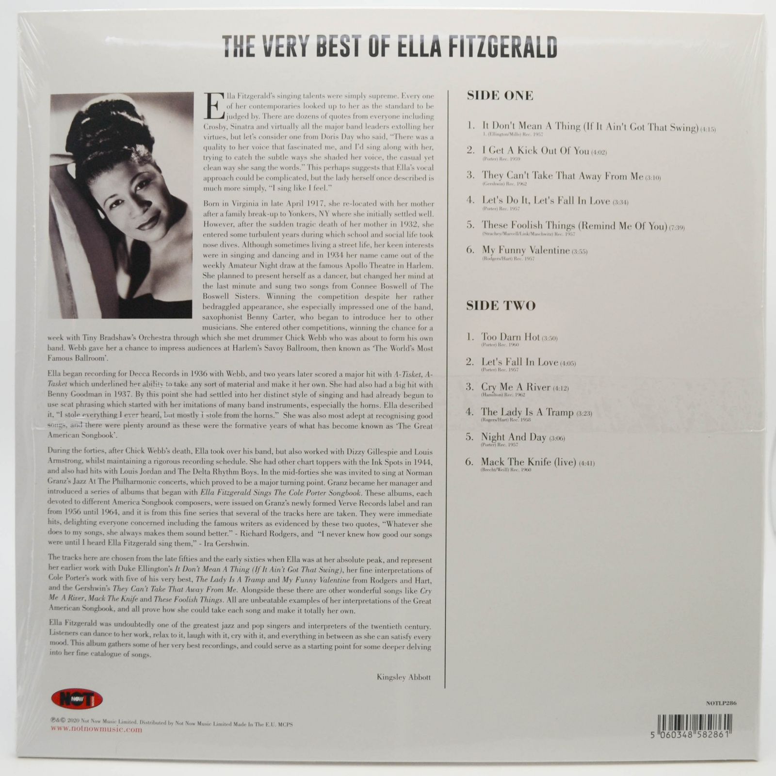 Ella Fitzgerald — The Very Best Of, 2020