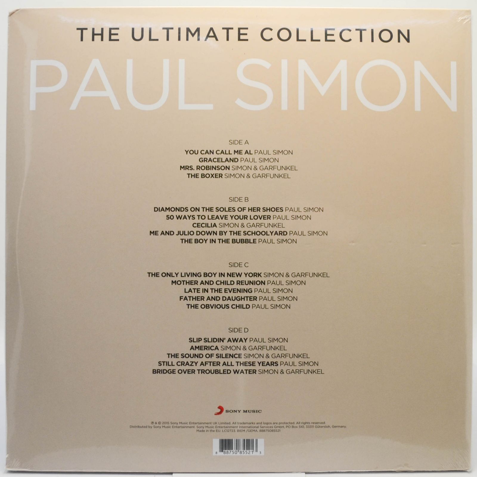 Paul Simon — The Ultimate Collection (2LP), 2015