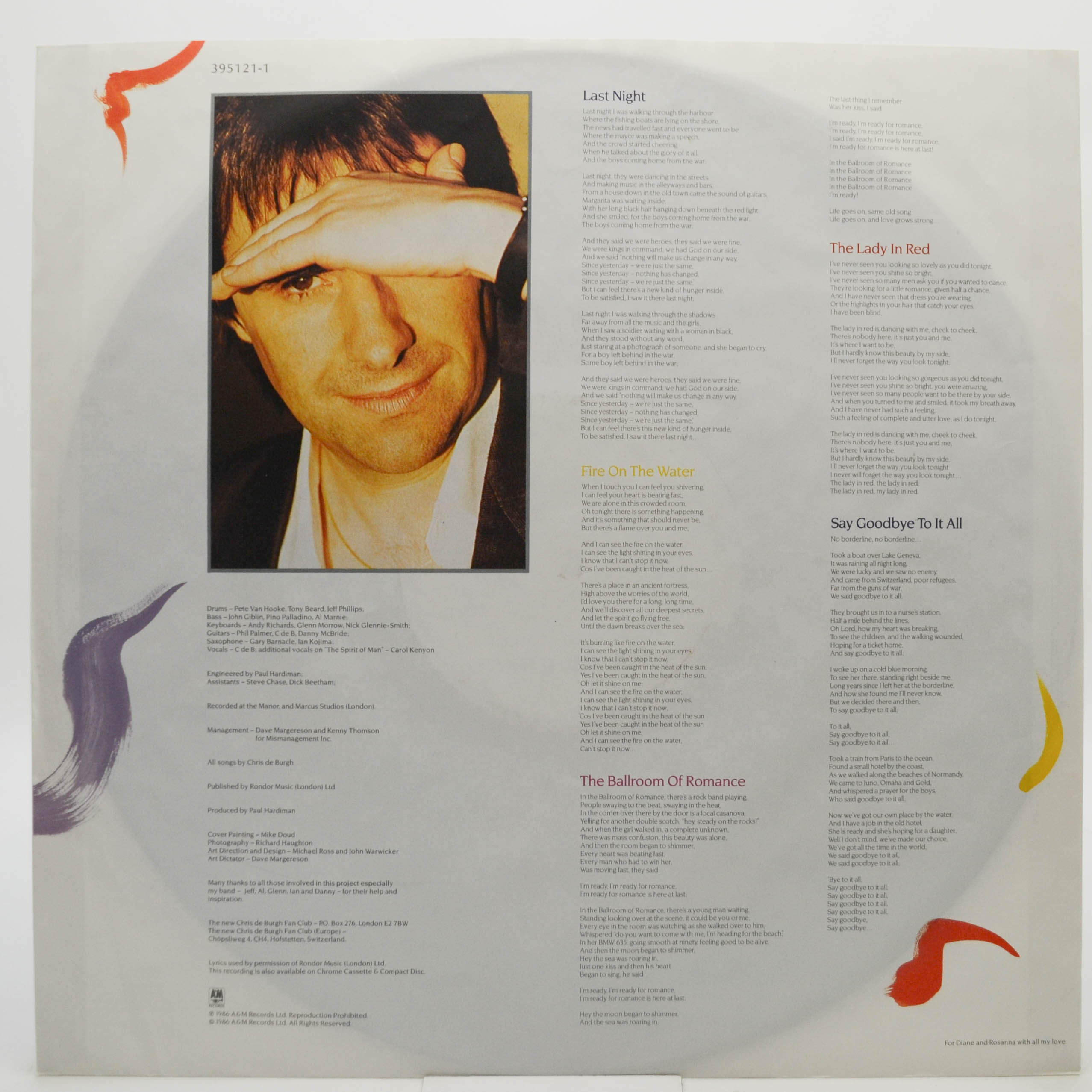 Chris de Burgh — Into The Light, 1986