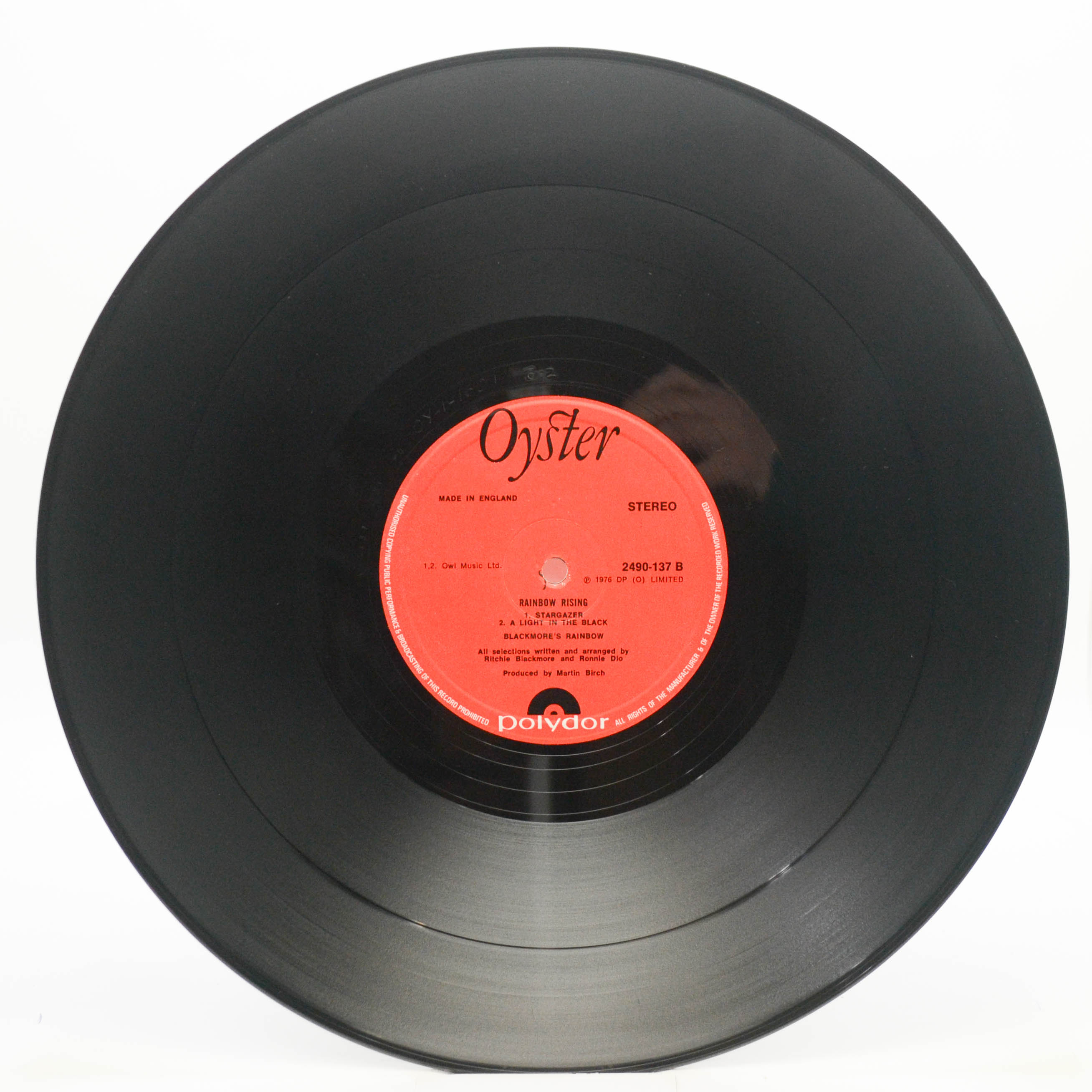 Rainbow — Rainbow Rising (1-st, UK), 1976