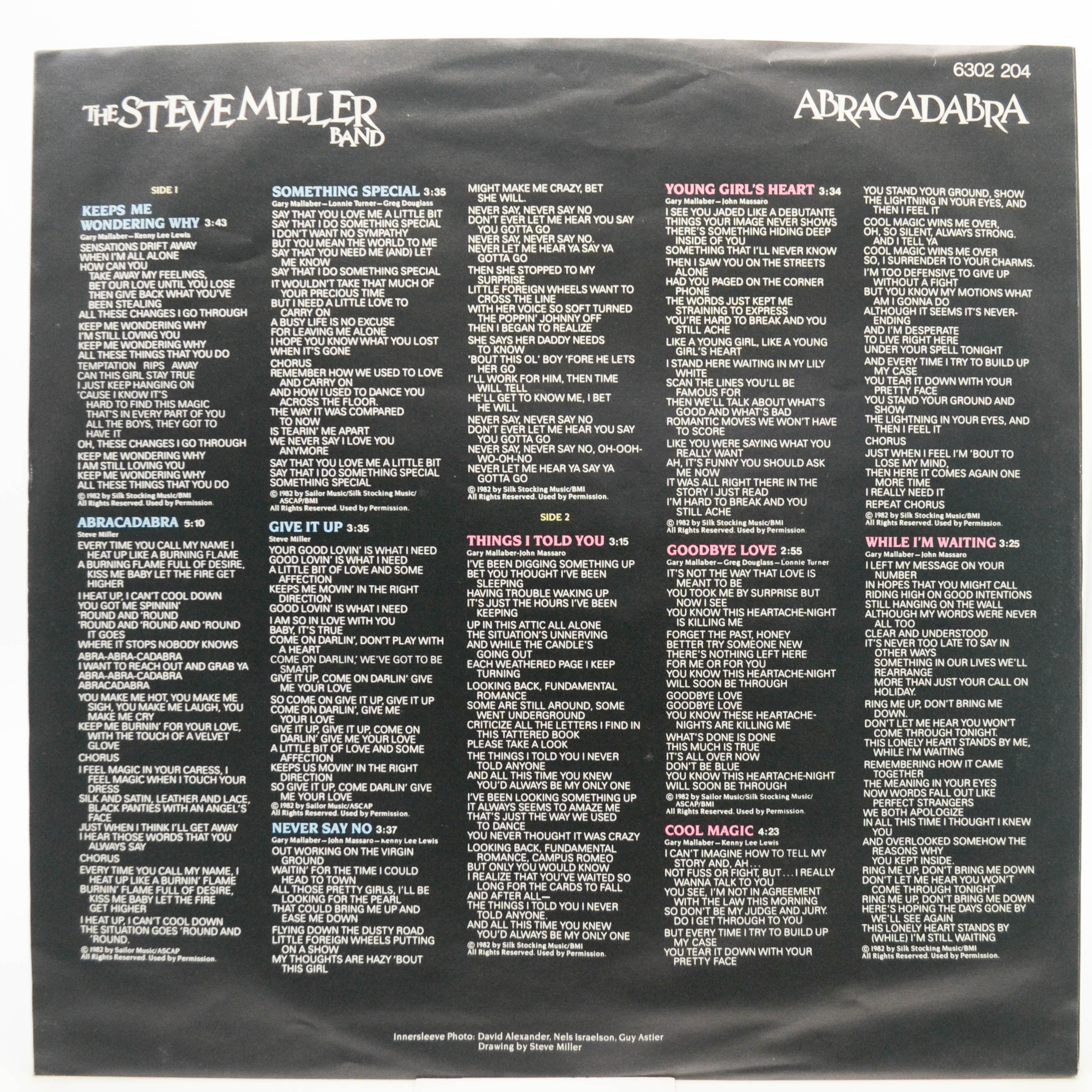 The Steve Miller Band — Abracadabra, 1982