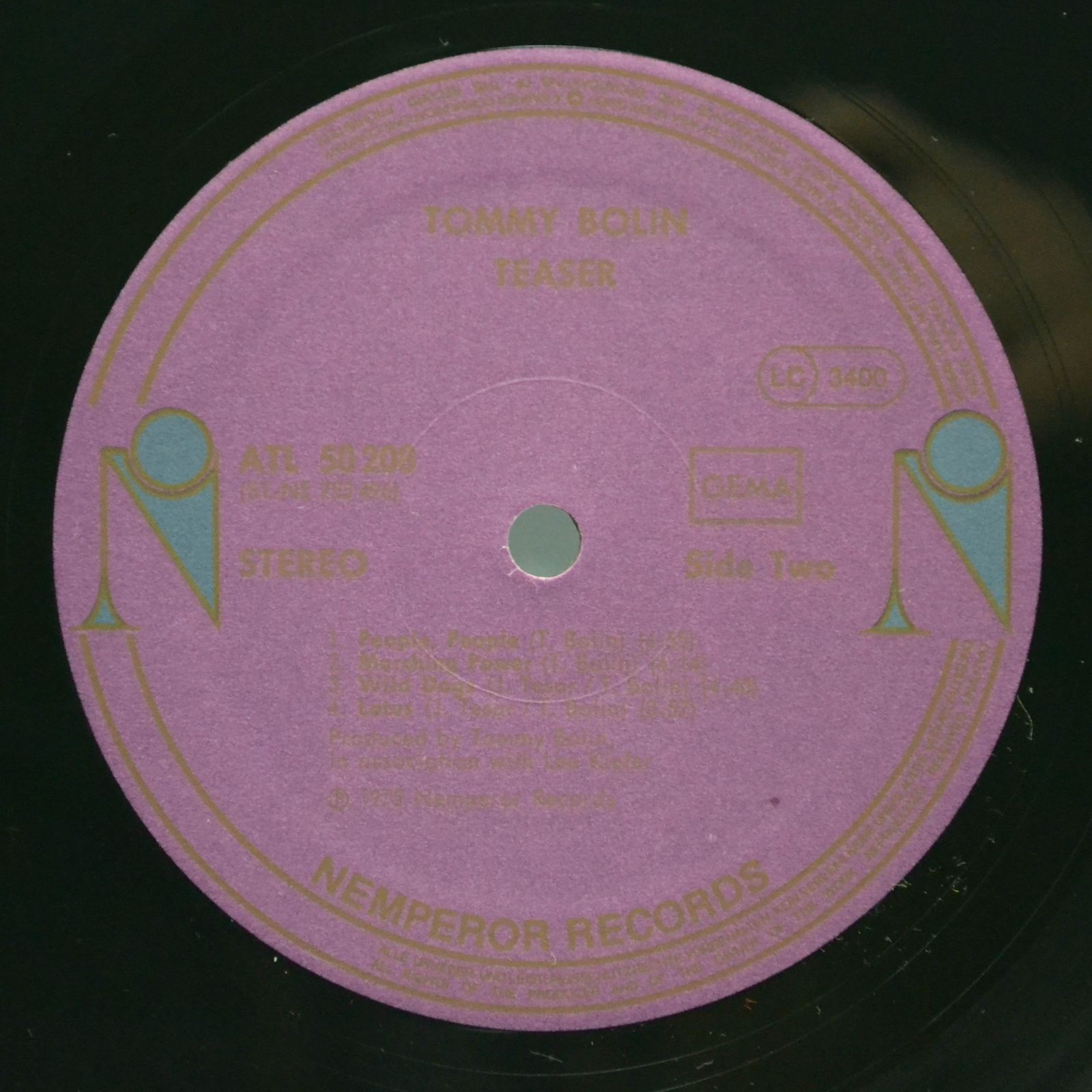 Tommy Bolin — Teaser, 1976