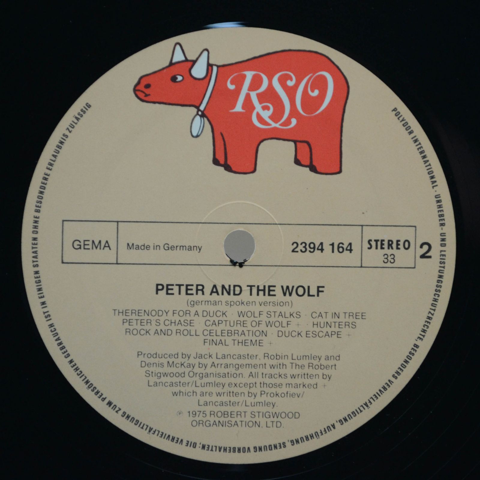 Various — Peter And The Wolf (Peter Und Der Wolf) (booklet), 1975