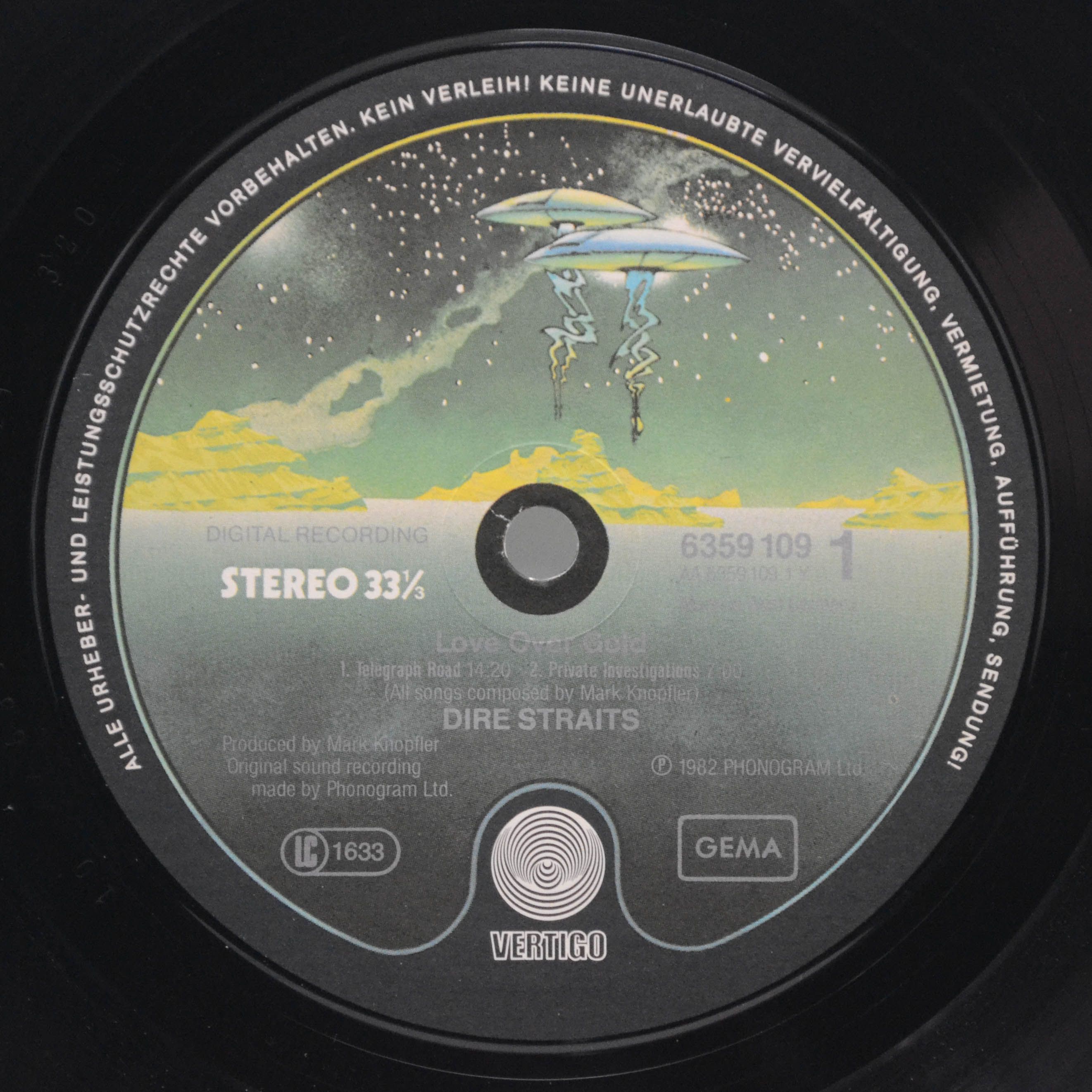 Dire Straits — Love Over Gold, 1982