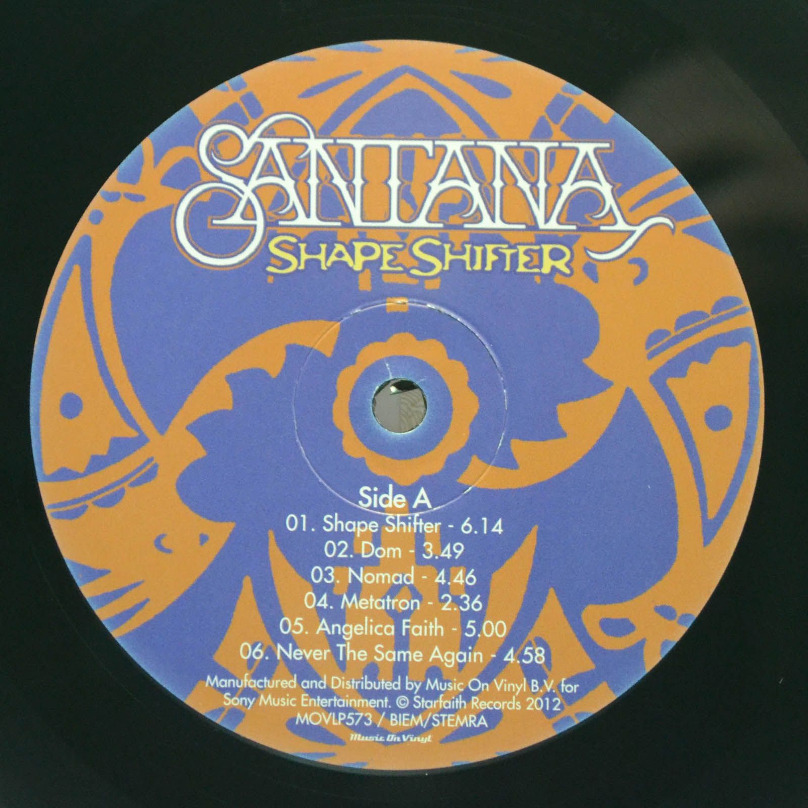 Santana — Shape Shifter (booklet), 2012