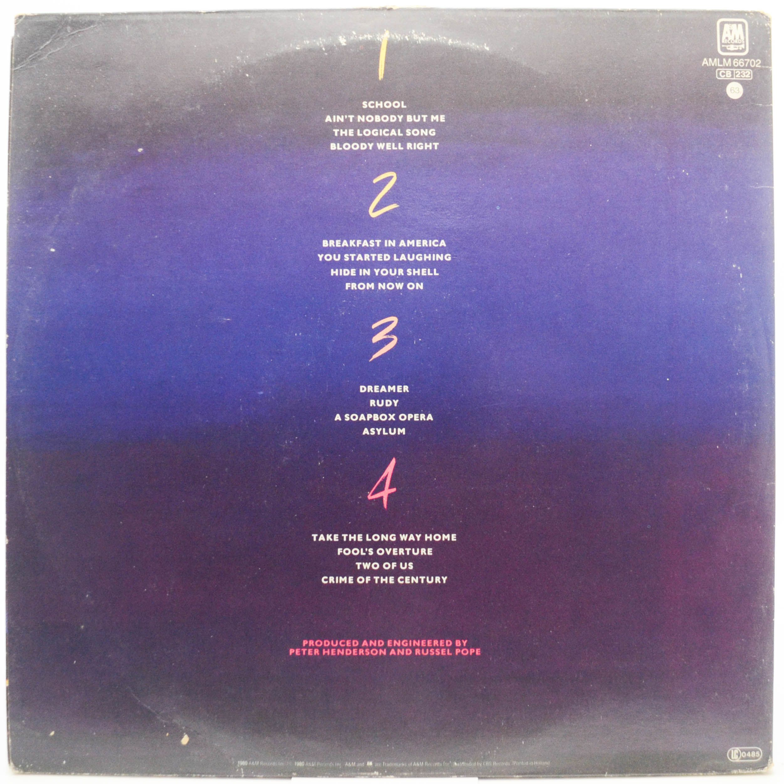 Supertramp — Paris (2LP), 1980