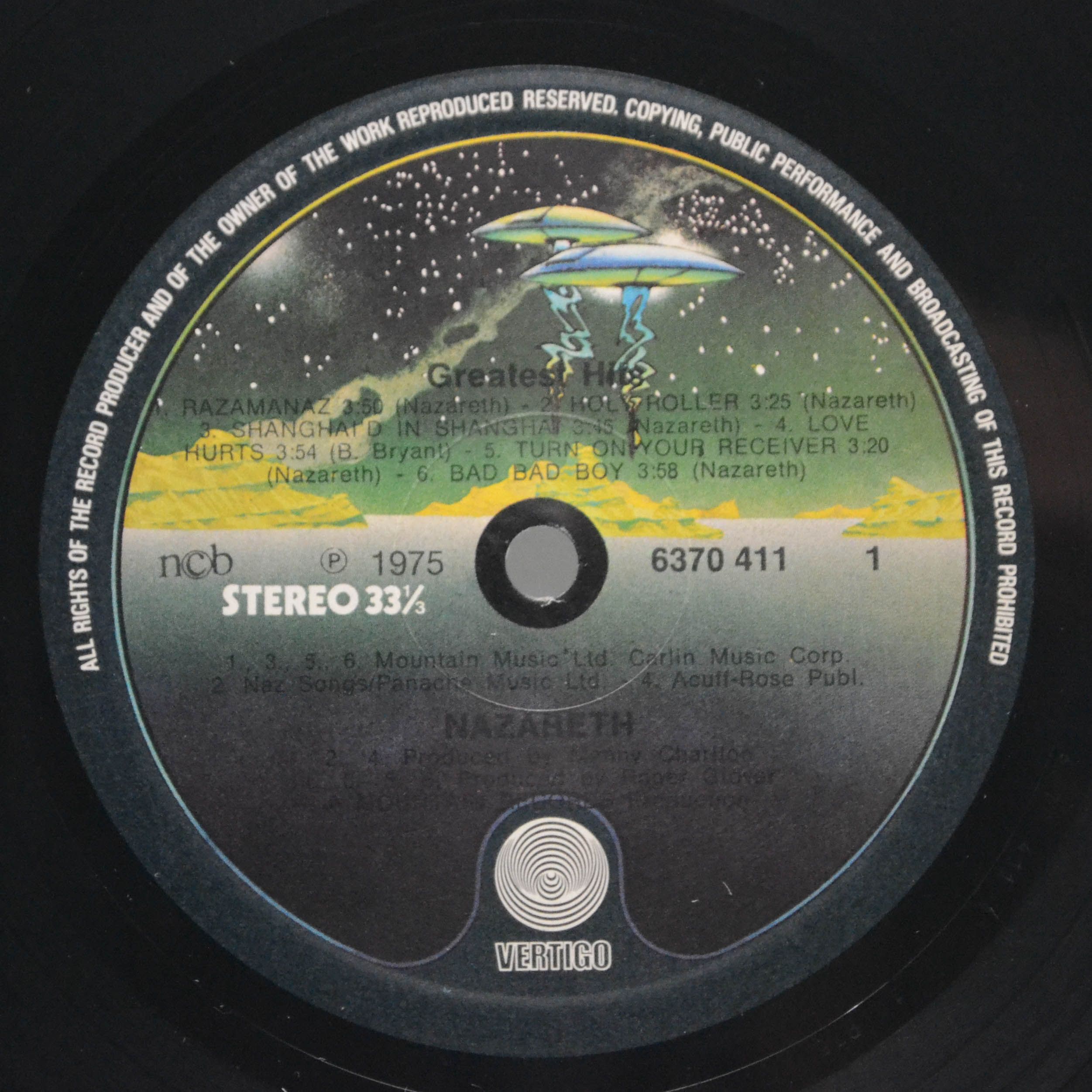 Nazareth — Greatest Hits, 1975