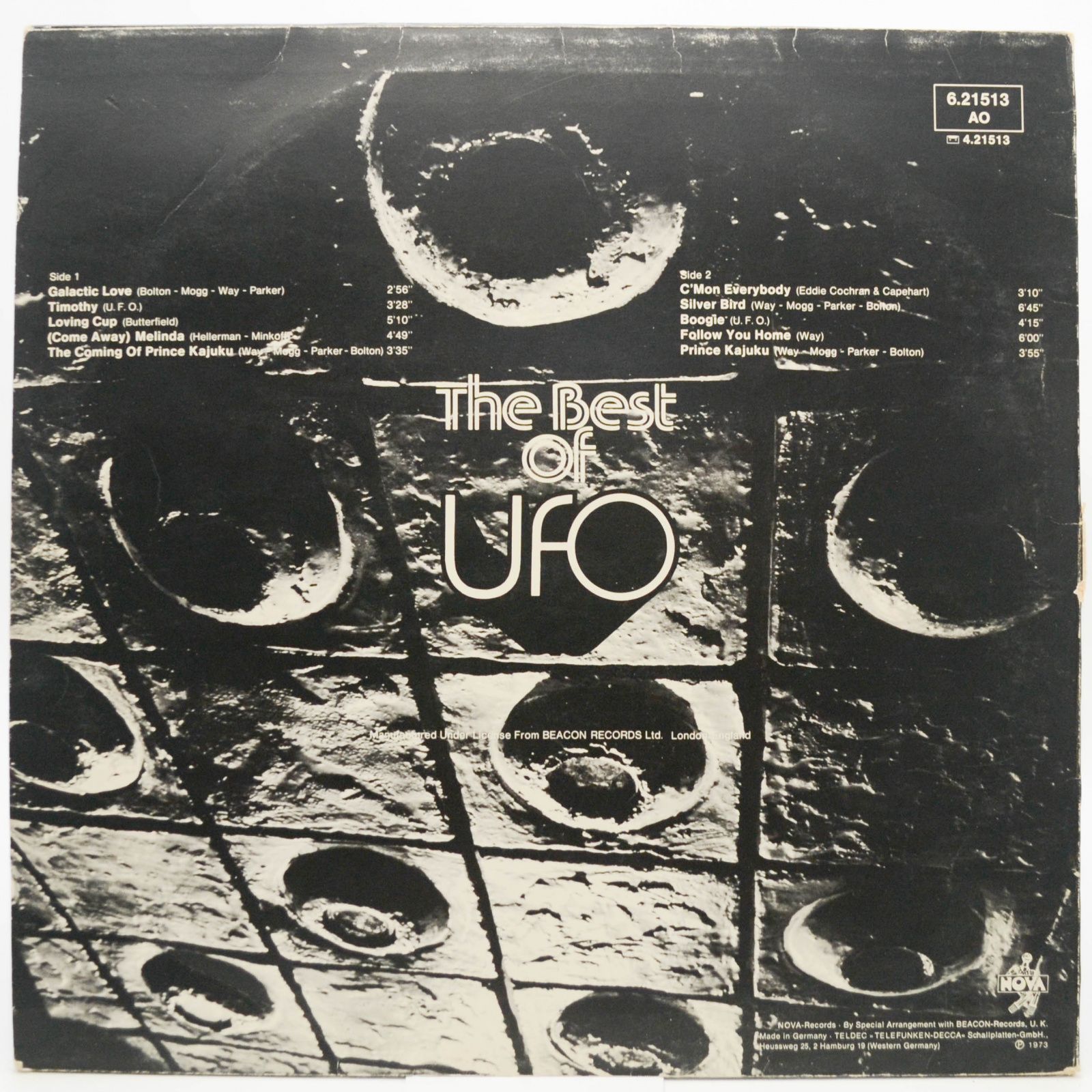 UFO — The Best Of UFO, 1973