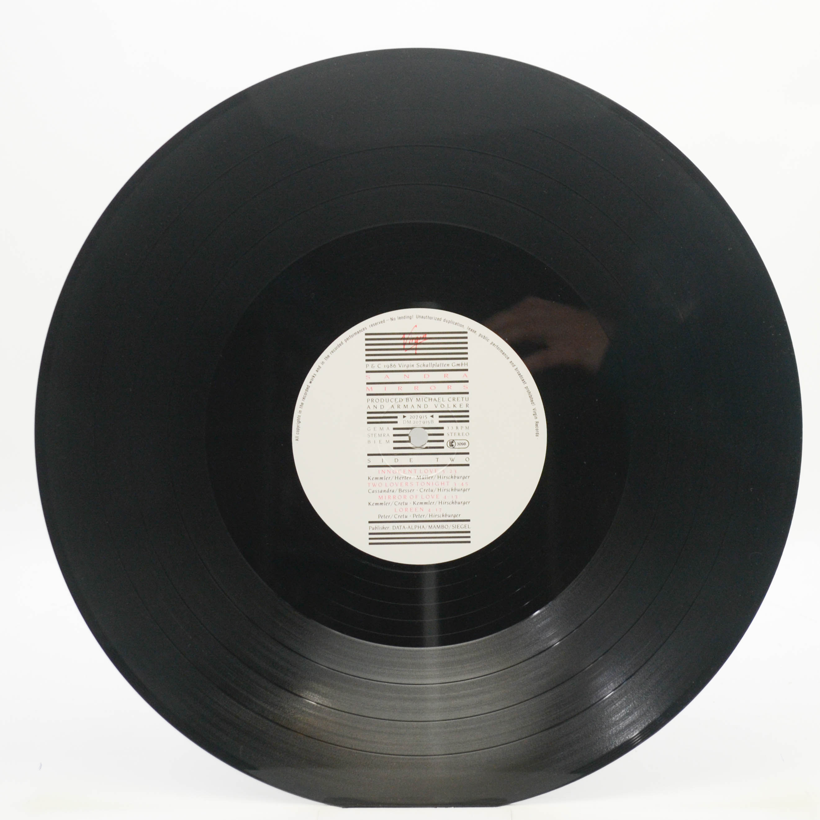 Sandra — Mirrors, 1986