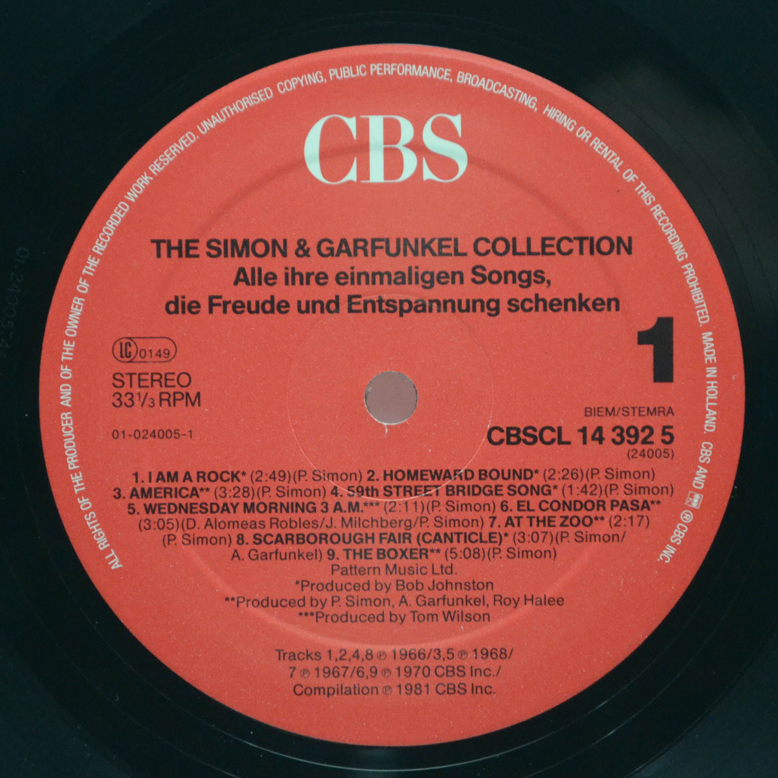 Simon & Garfunkel — The Simon & Garfunkel Collection, 1981