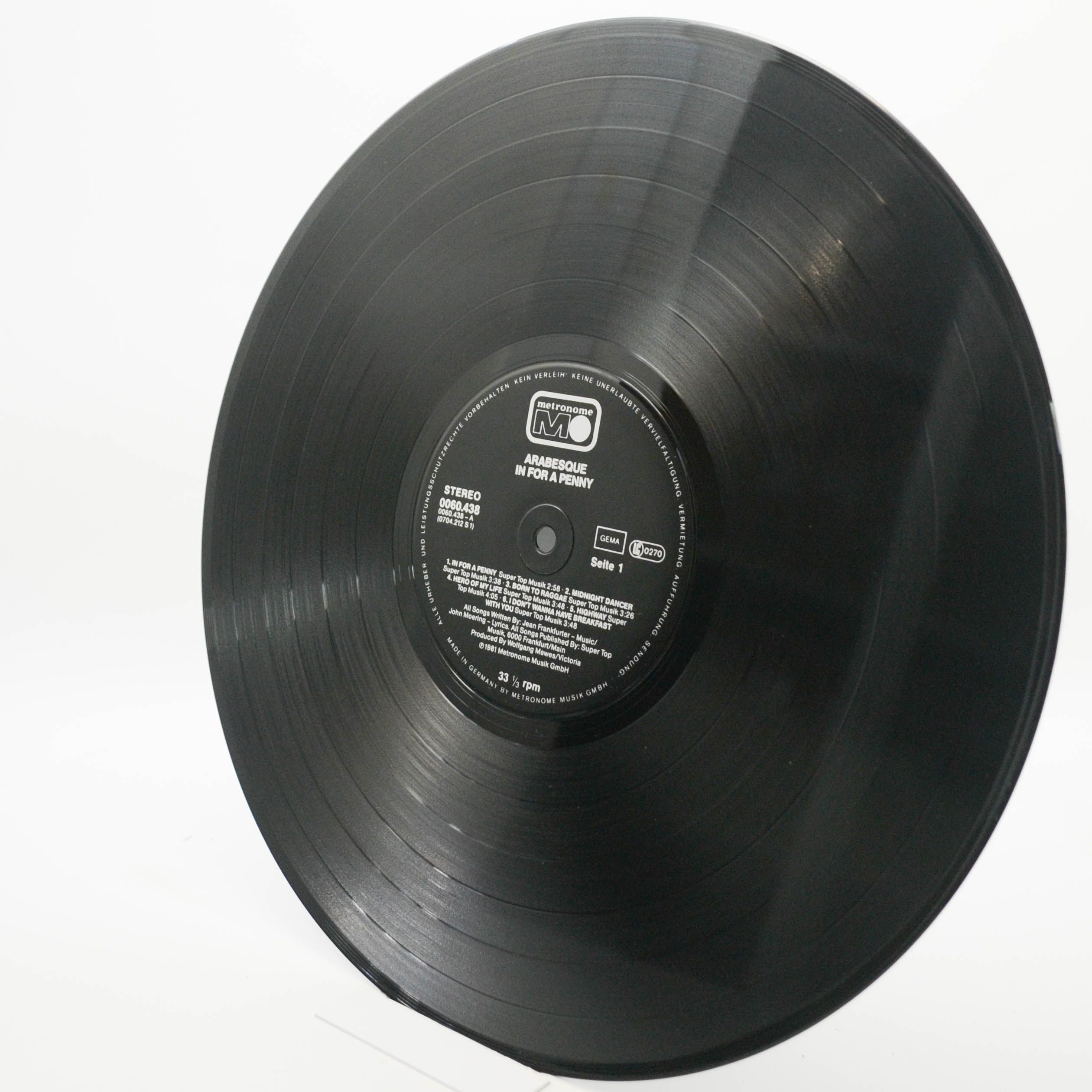Arabesque — In For A Penny (1-st, Germany), 1981