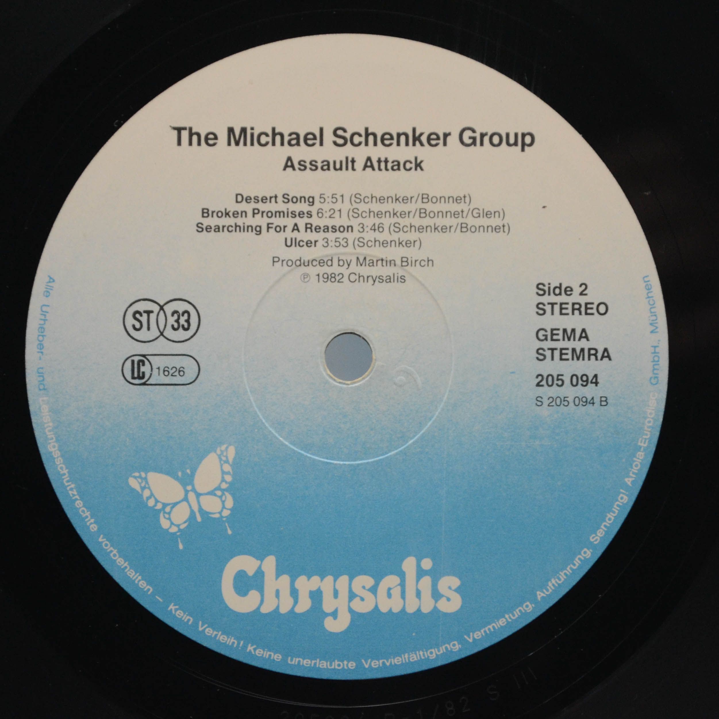 Michael Schenker Group — Assault Attack, 1982