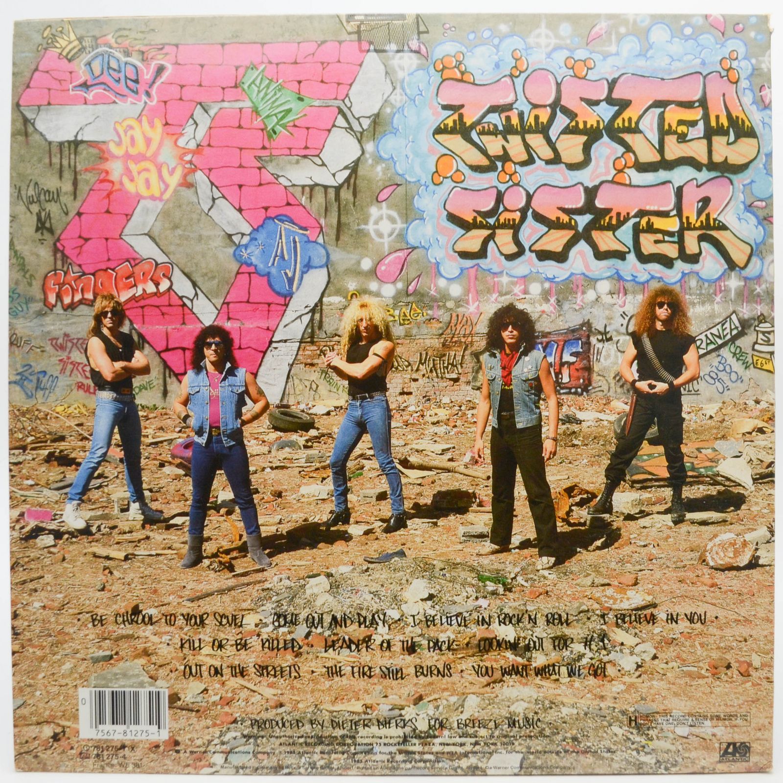 Twisted Sister — Come Out And Play, 1985