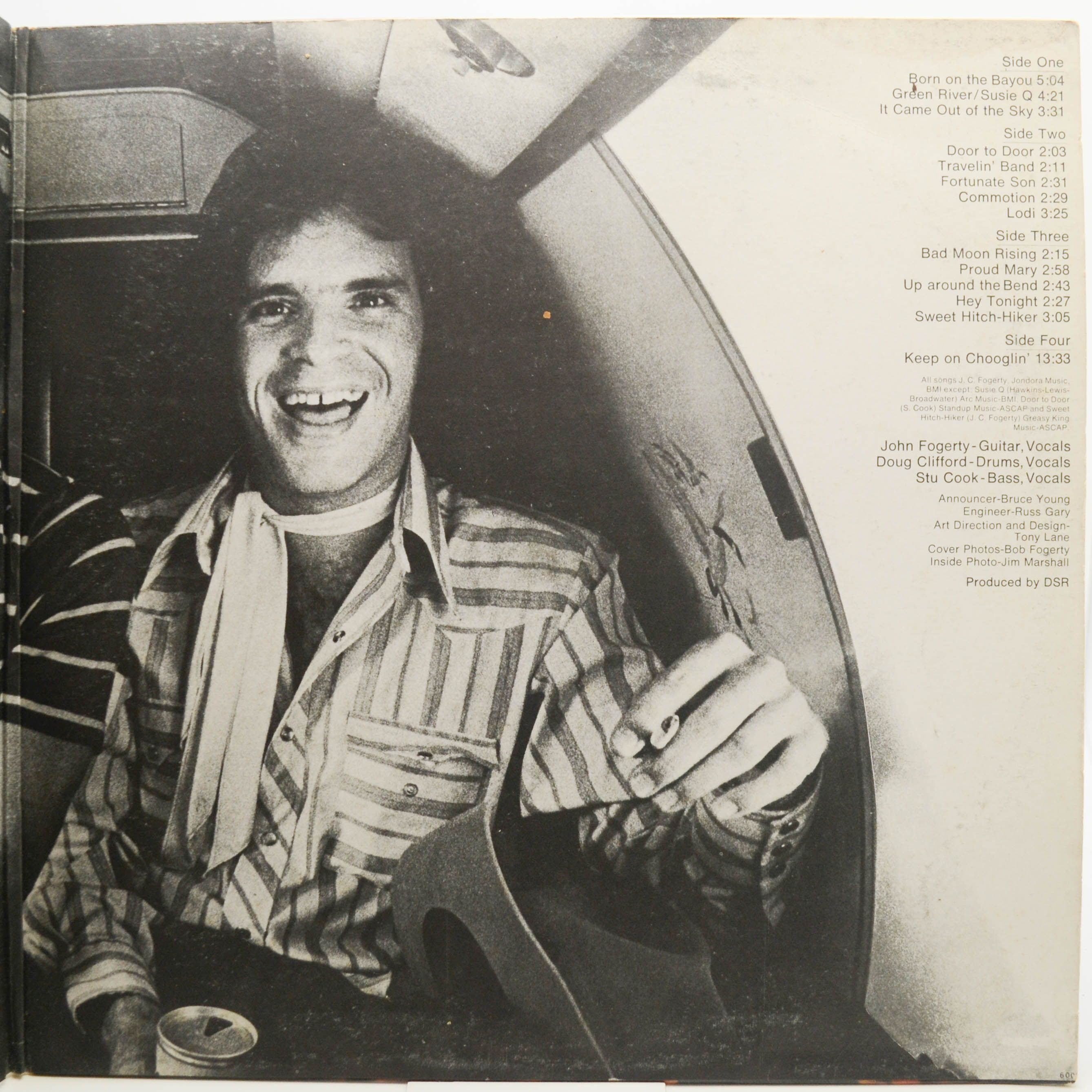 Creedence Clearwater Revival — Live In Europe (2LP), 1973