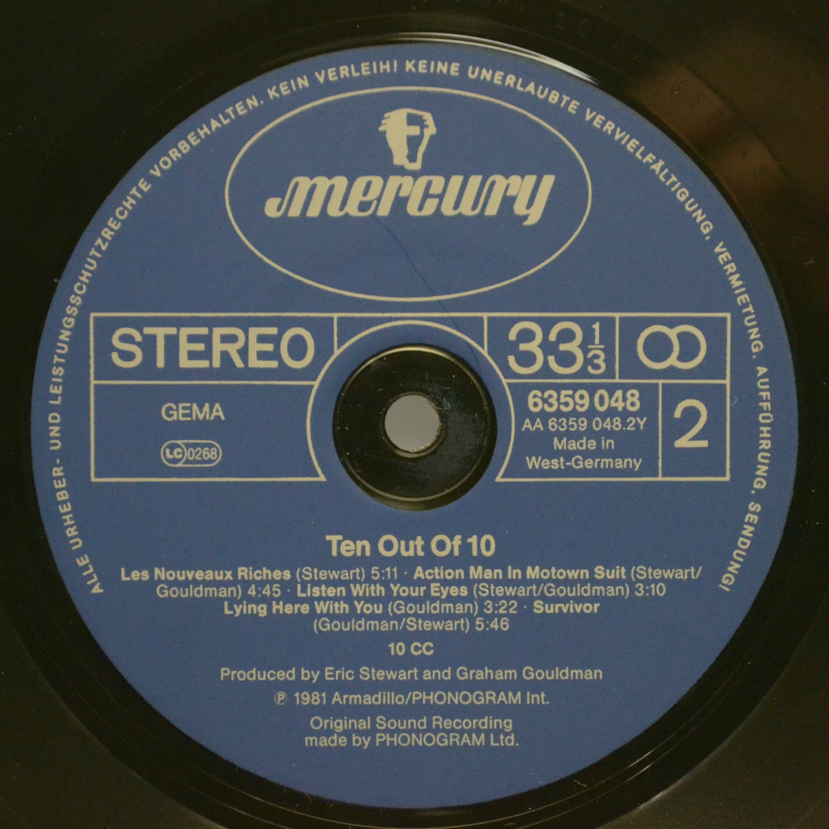 10cc — Ten Out Of 10, 1981