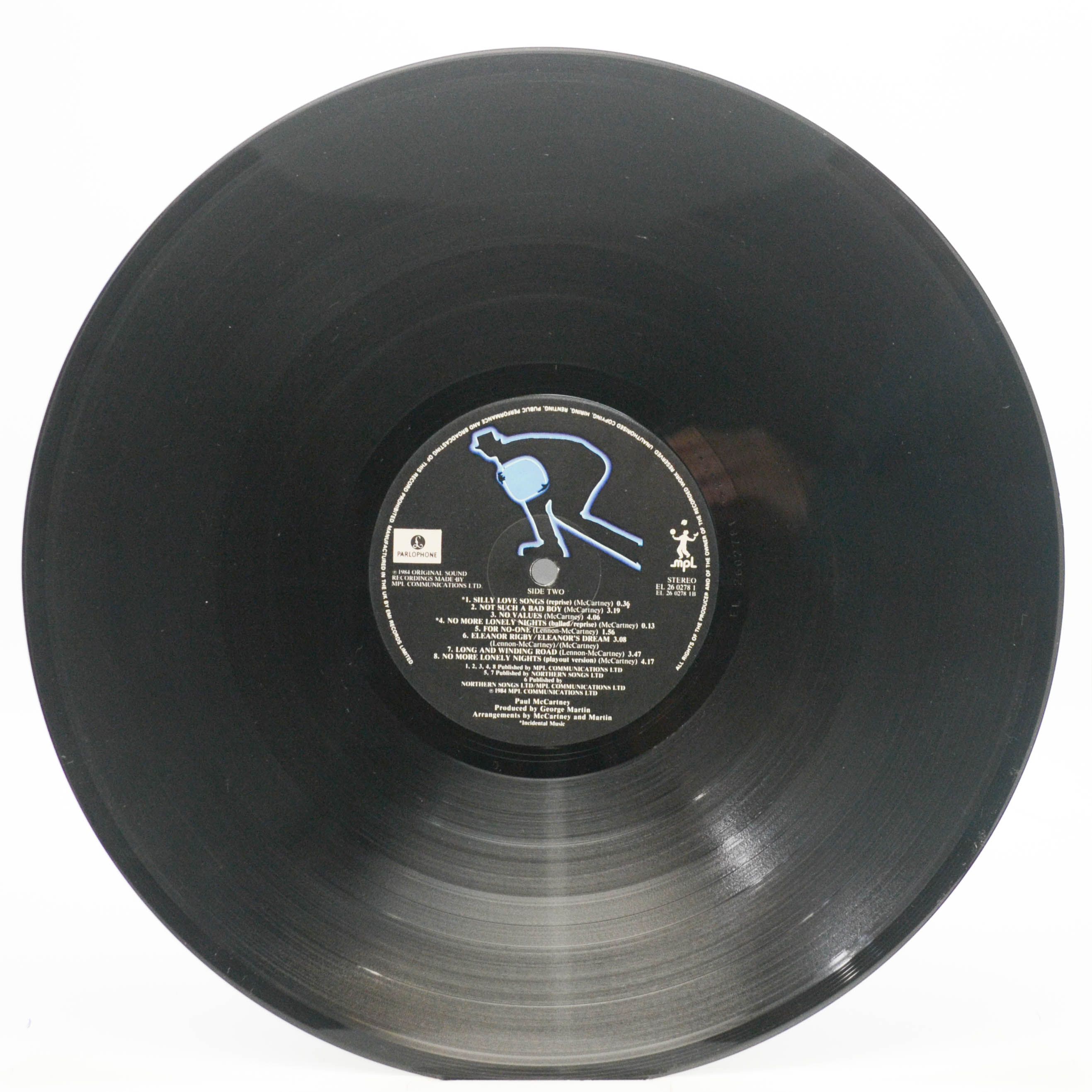 Paul McCartney — Give My Regards To Broad Street (1-st UK), 1984