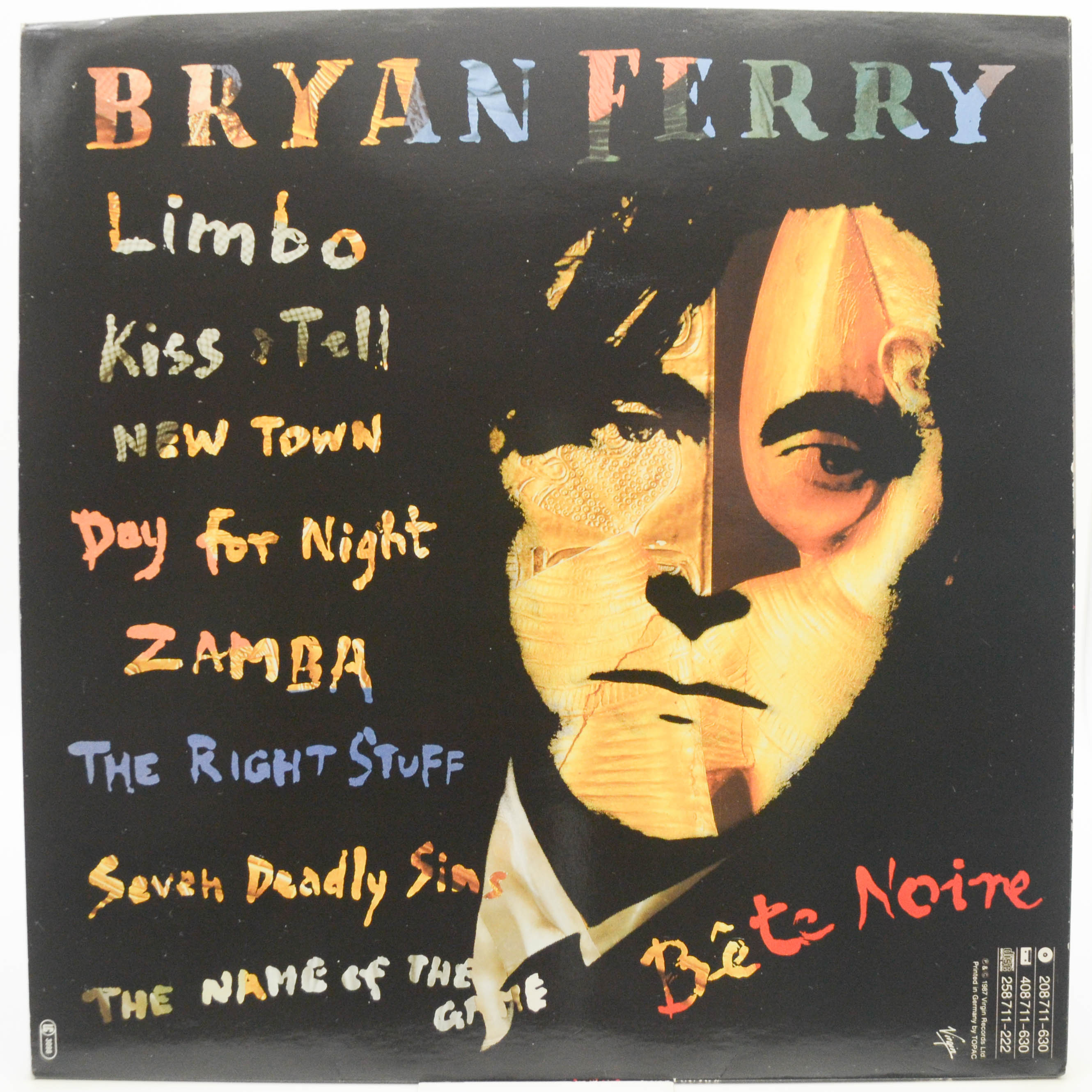 Bryan Ferry — Bête Noire, 1987
