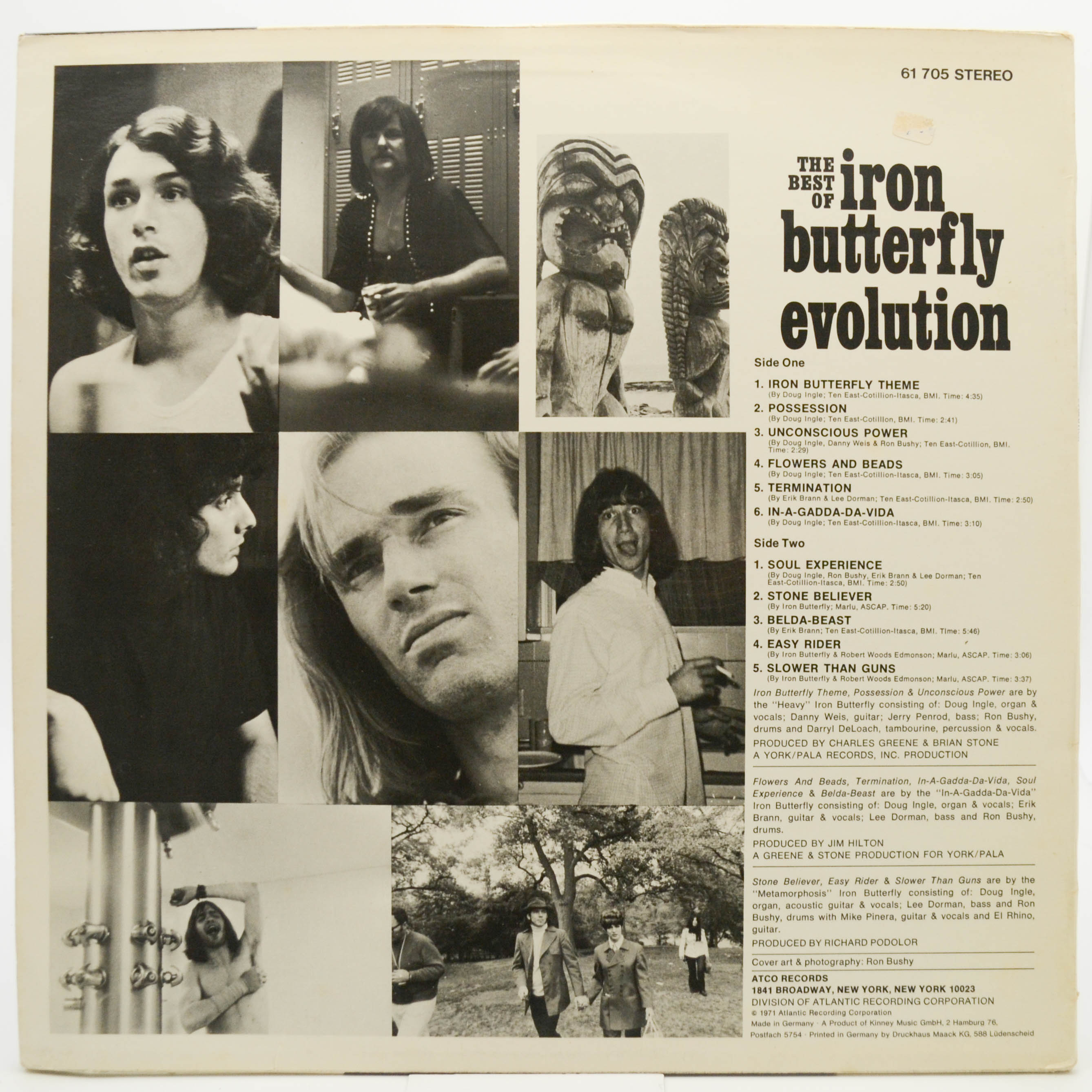 Iron Butterfly — The Best Of Iron Butterfly Evolution, 1972