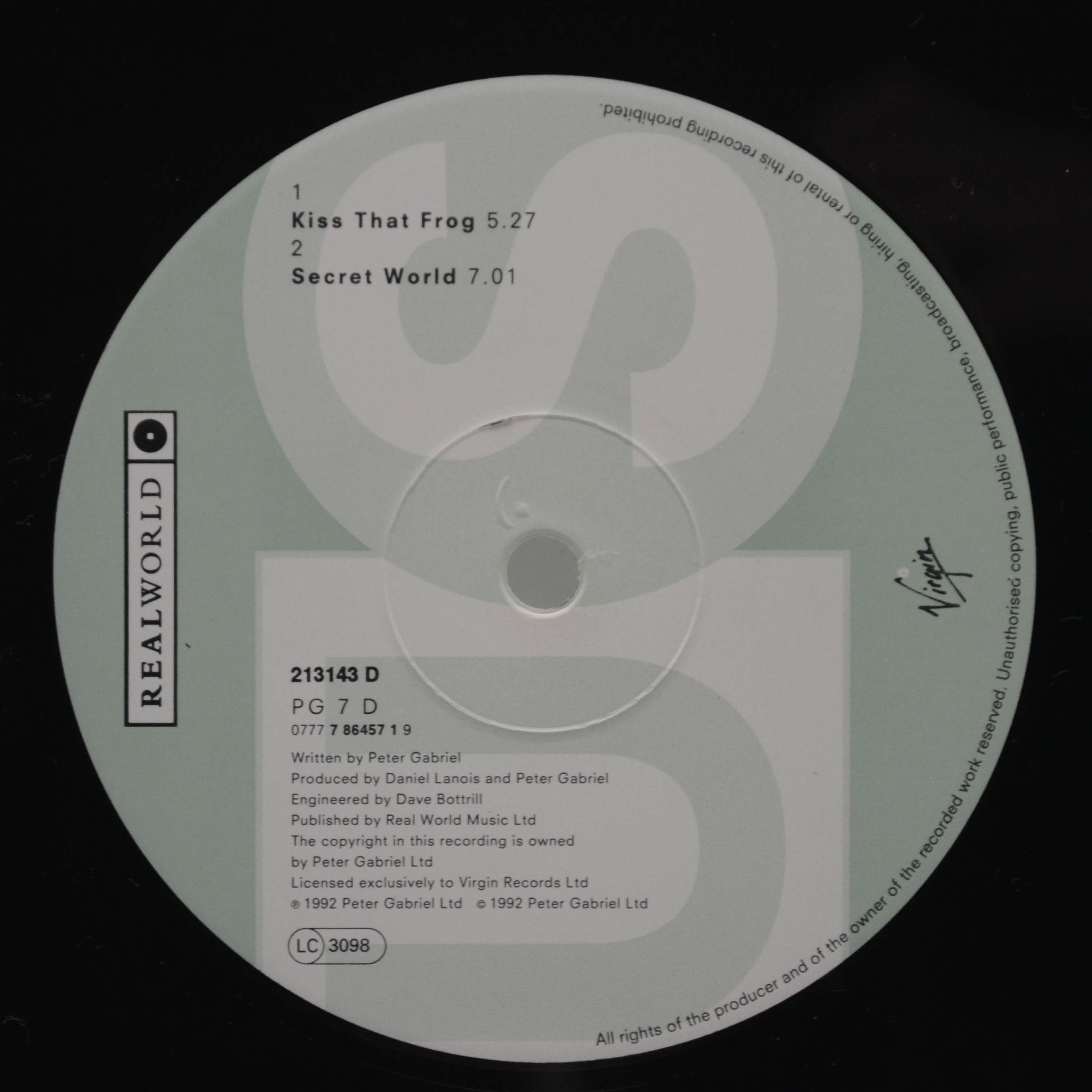 Peter Gabriel — Us (2LP), 1992