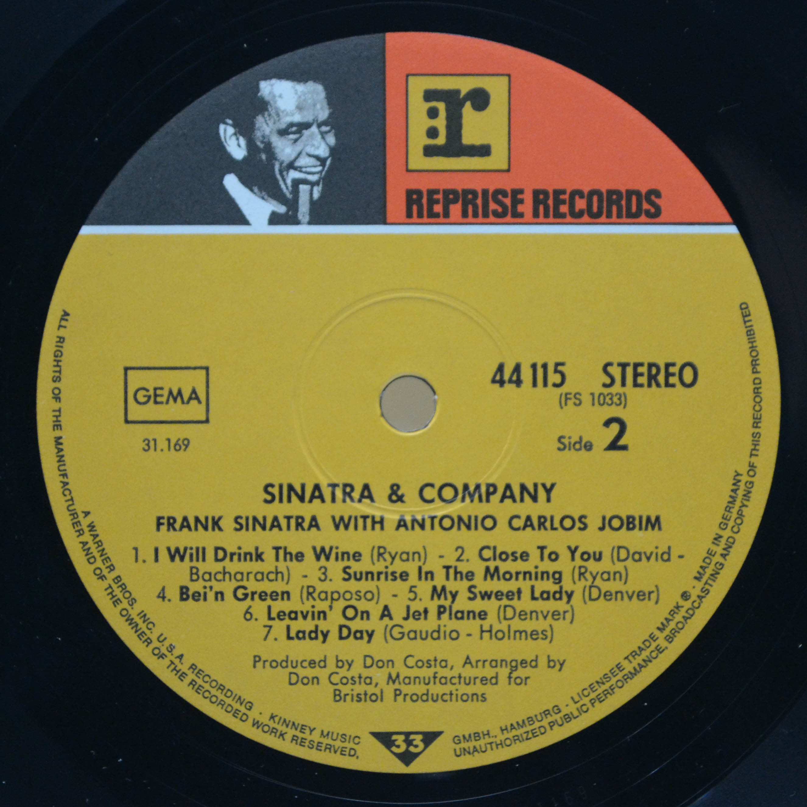 Frank Sinatra — Sinatra & Company, 1971
