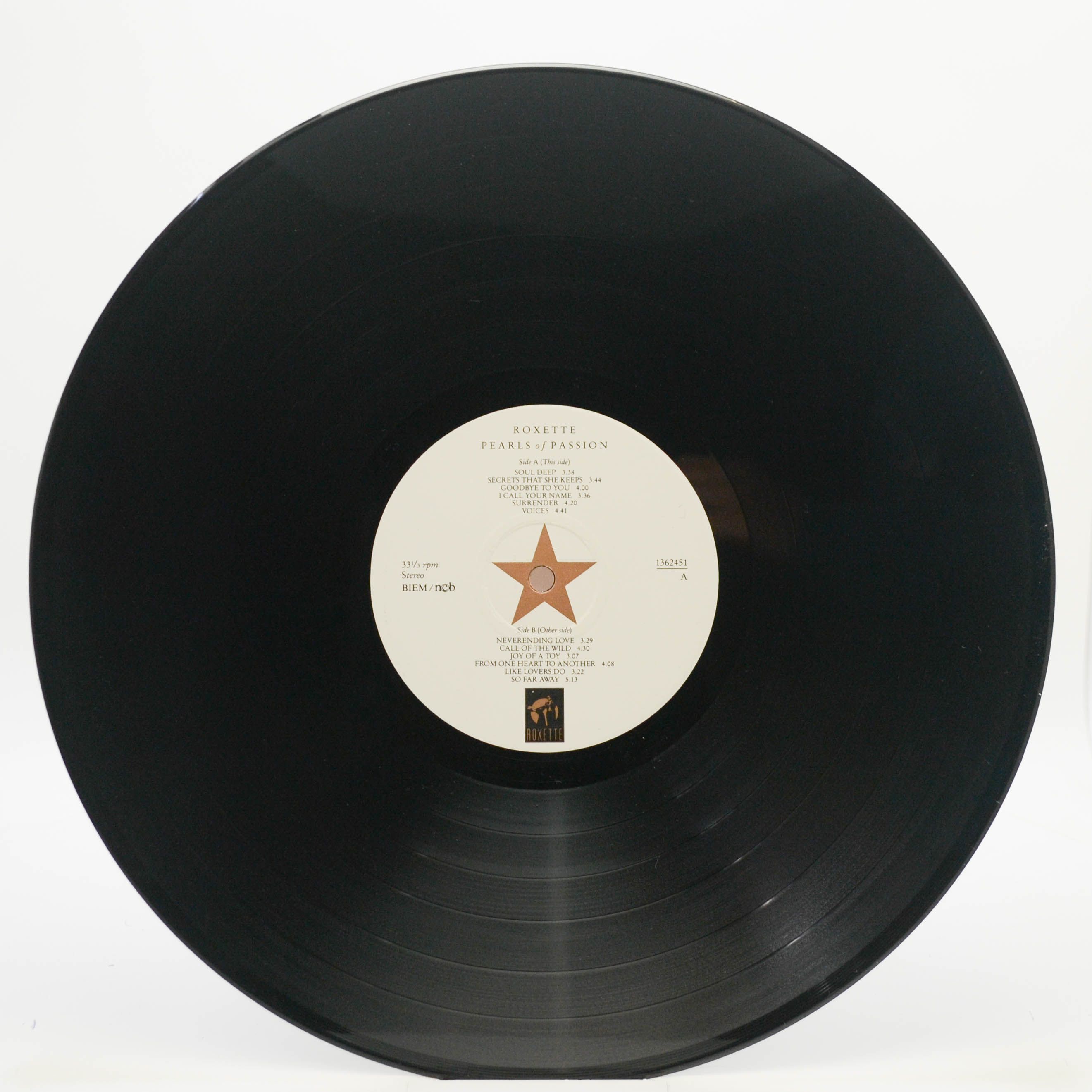 Roxette — Pearls Of Passion, 1986