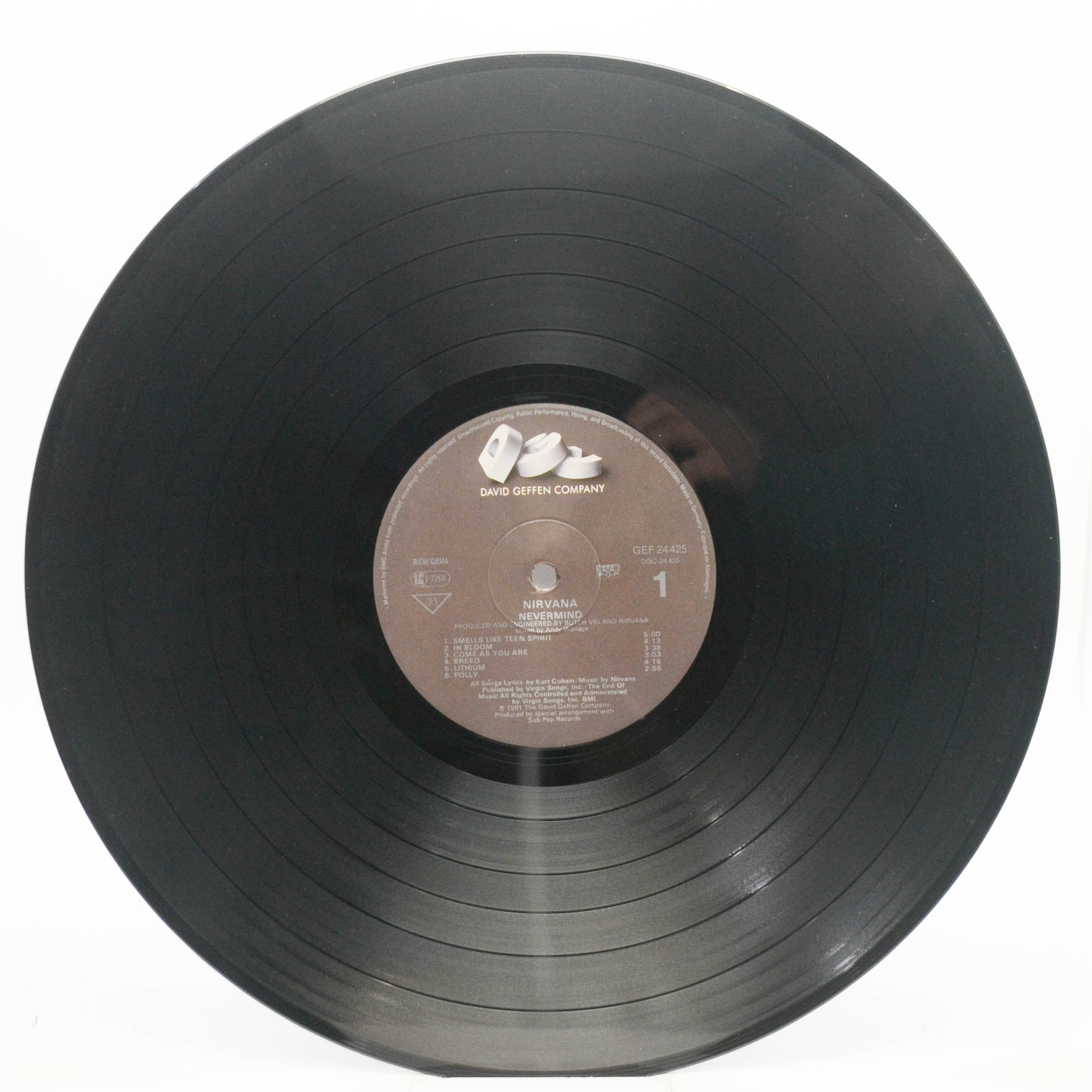 Nirvana — Nevermind, 1991