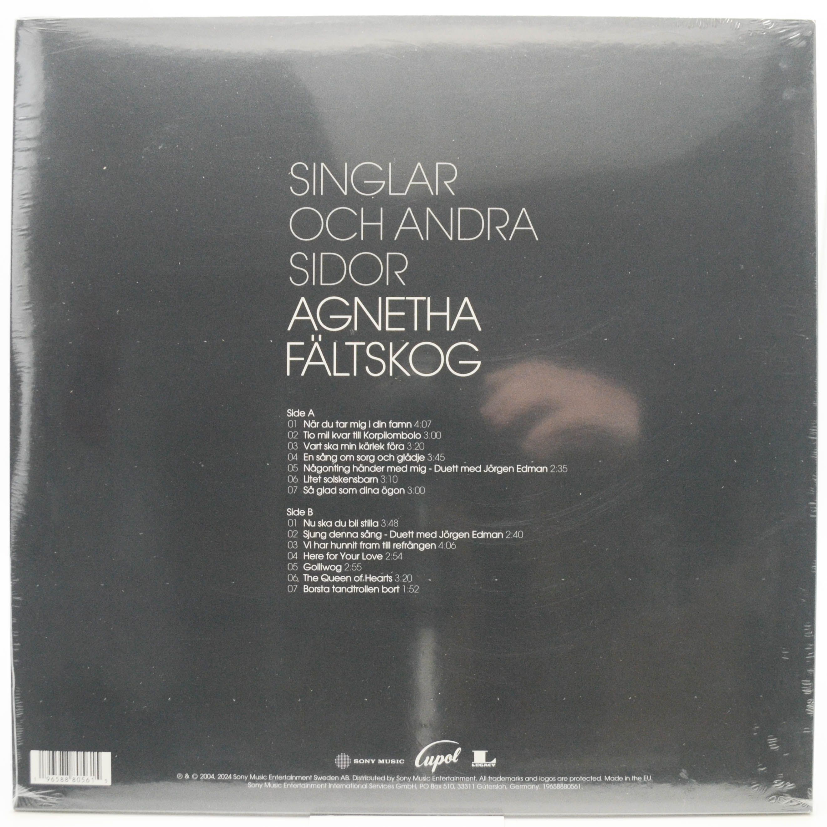 Agnetha Fältskog — Singlar Och Andra Sidor (Sweden), 2004