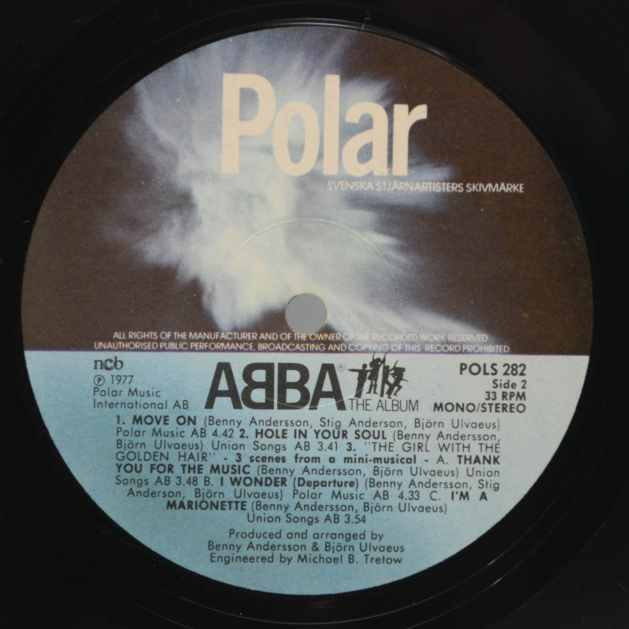 ABBA — The Album (1-st, Sweden), 1977
