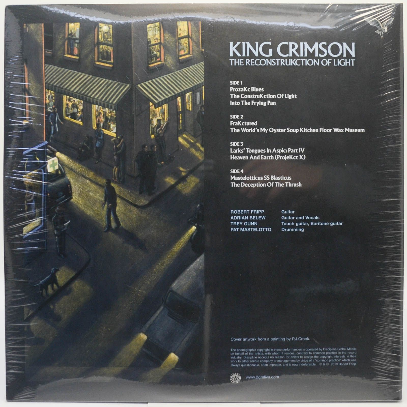 King Crimson — The ReconstruKction Of Light (2LP), 2000