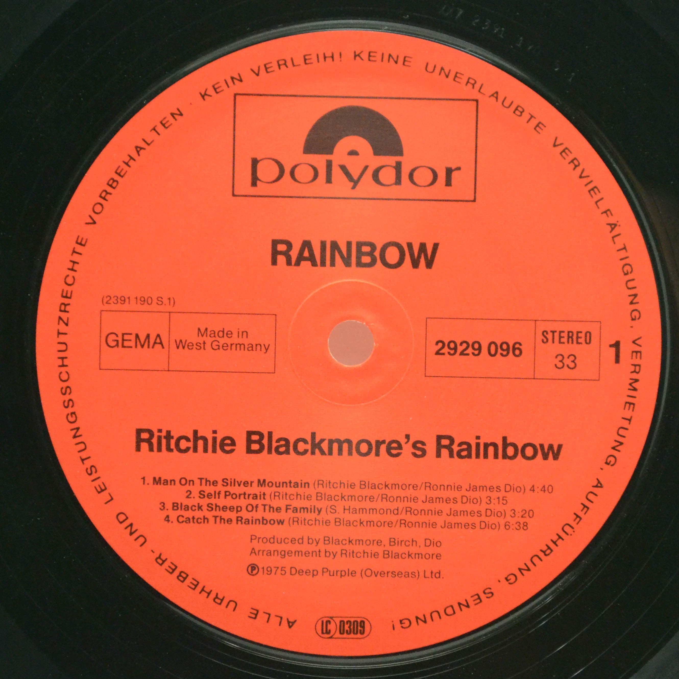 Rainbow — Ritchie Blackmore's Rainbow, 1975