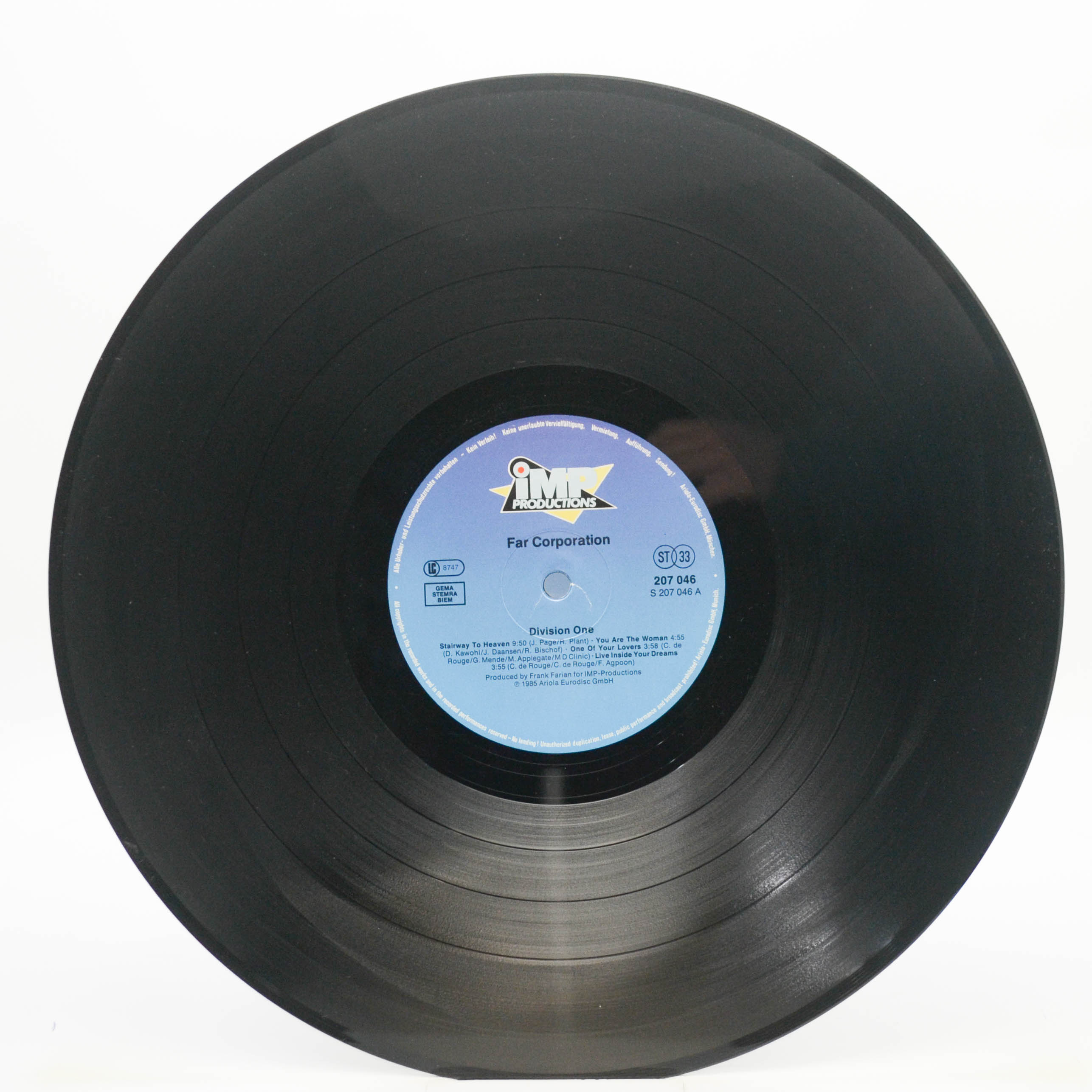 Far Corporation — Division One (The Album), 1985