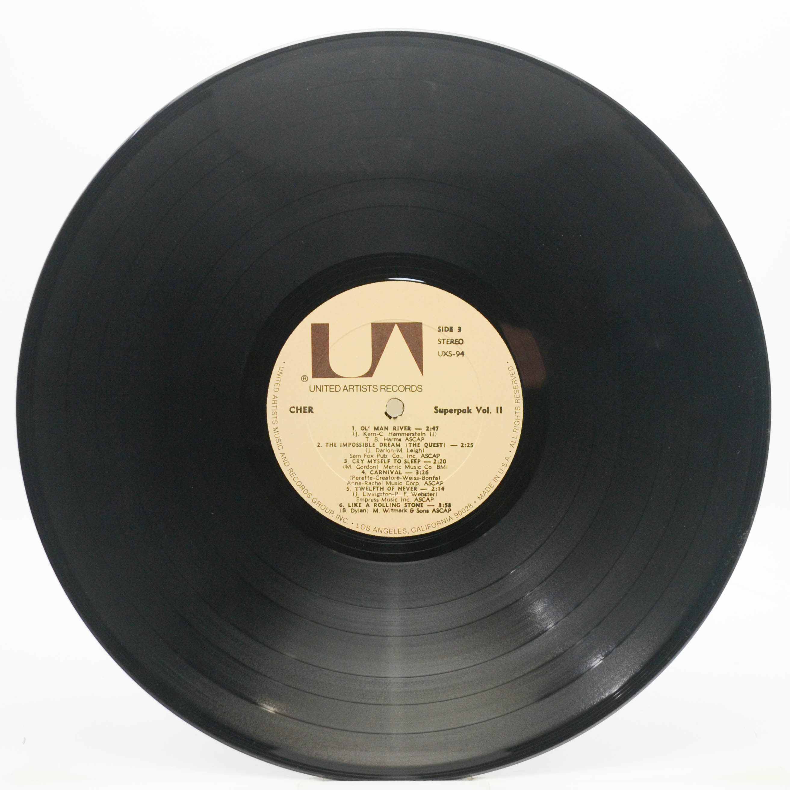 Cher — Superpak Vol. II (2LP, 1-st, USA), 1972