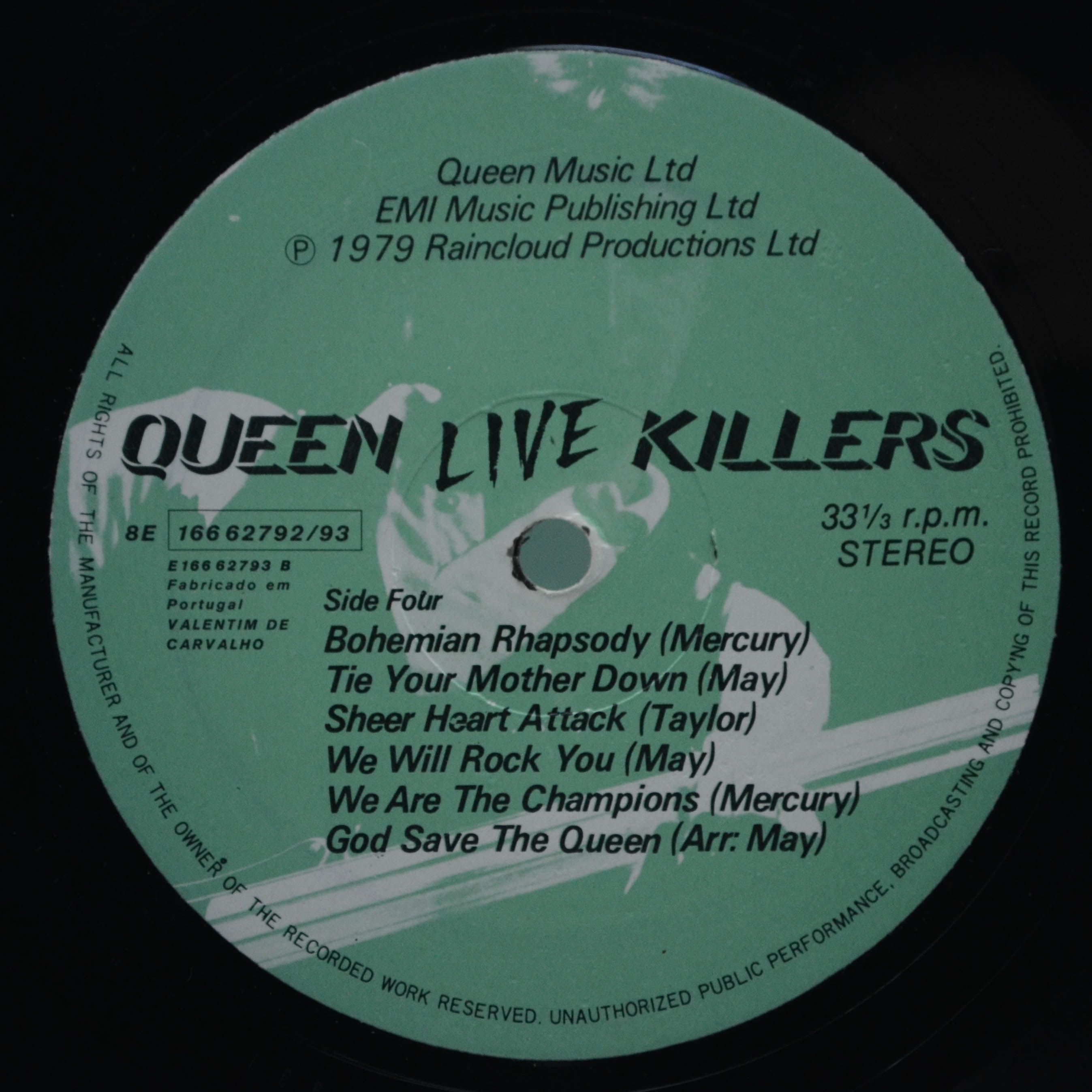 Queen — Live Killers (2LP), 1979