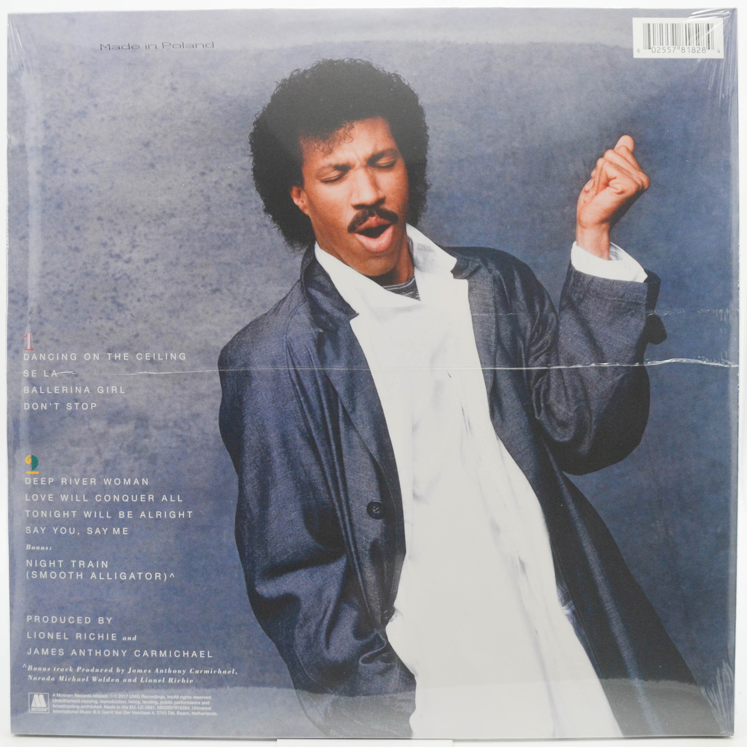 Lionel Richie — Dancing On The Ceiling, 1986
