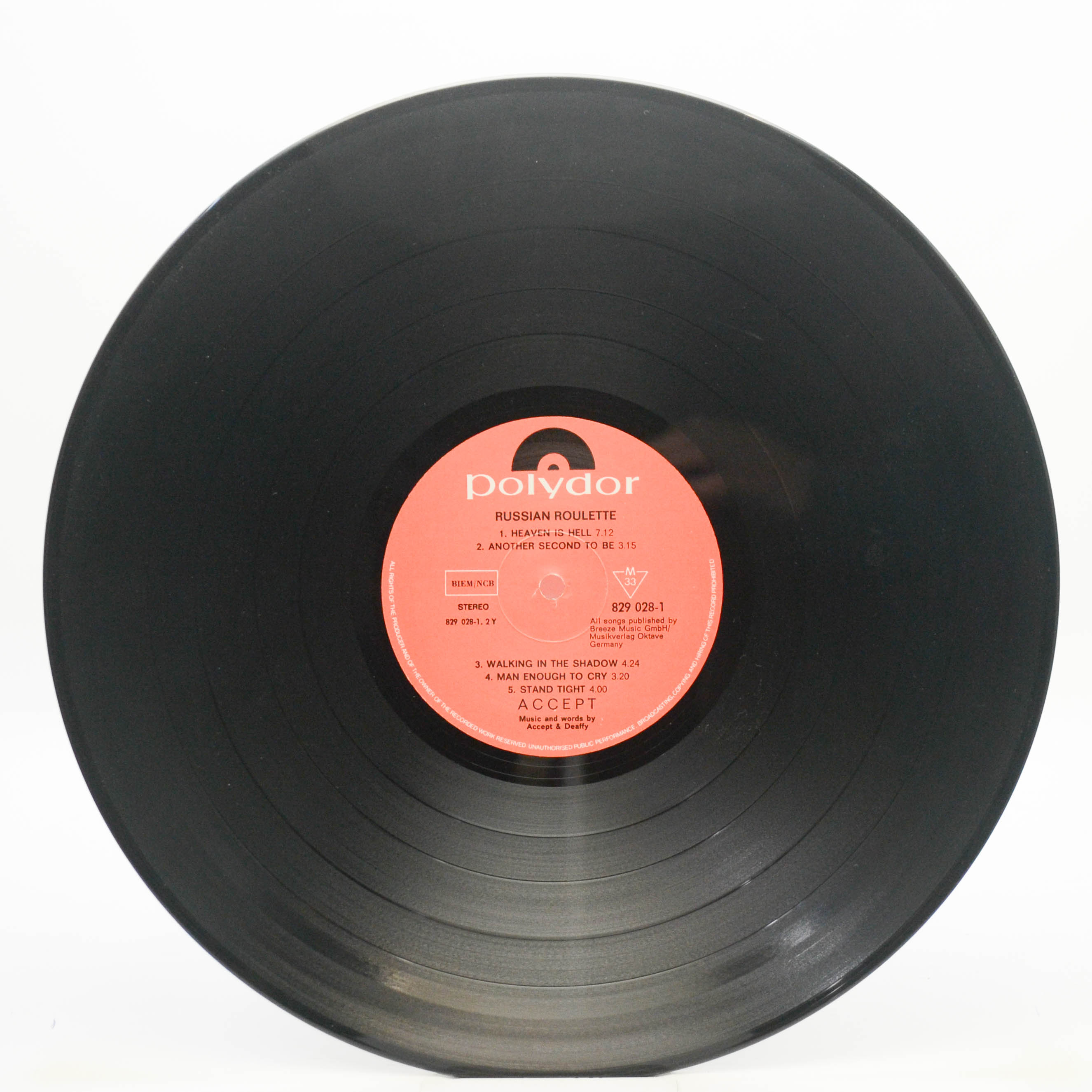 Accept — Russian Roulette, 1986