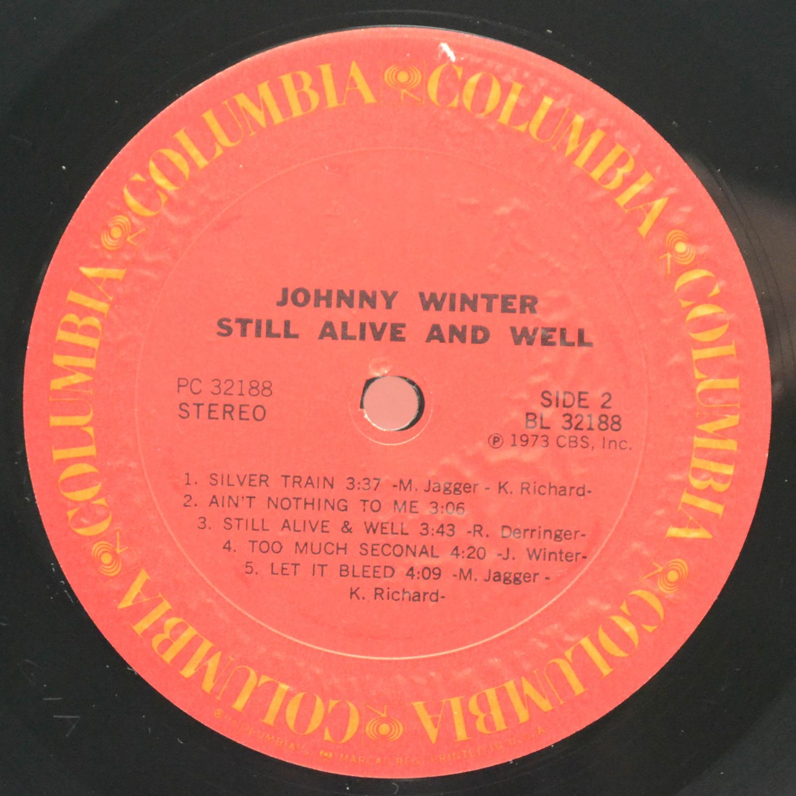 Johnny Winter — Still Alive And Well (USA), 1973